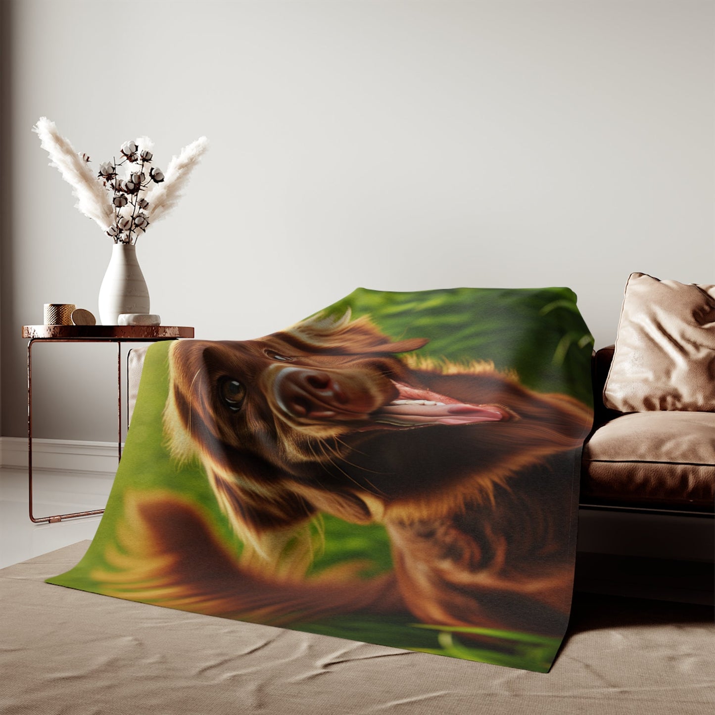 Sweatshirt Blanket – Plush Fleece Throw, 2 Size Options