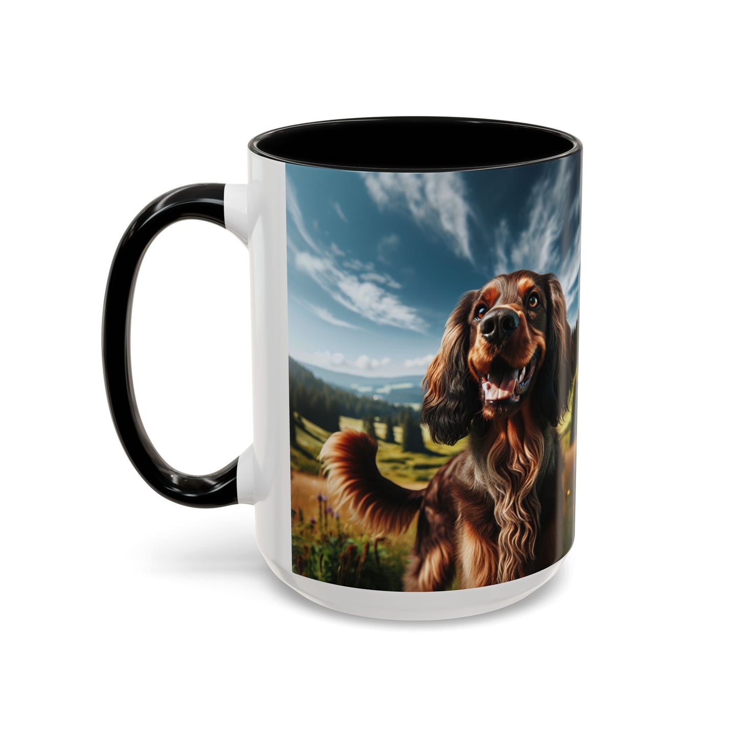 Keramiktasse mit Hunderassen-Motiv – 11 oz & 15 oz