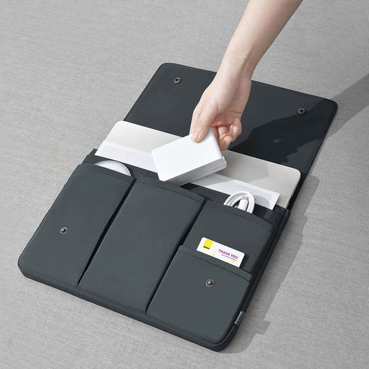 Monochrome Laptop Bag and Protective Cover
