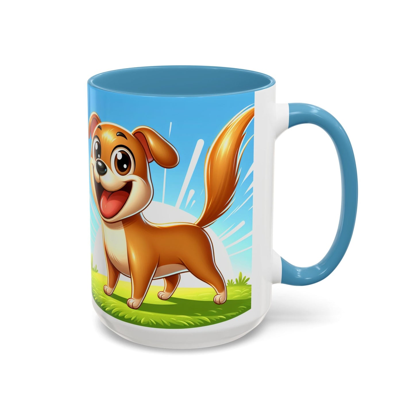 Keramiktasse mit Hunderassen-Motiv – 11 oz & 15 oz