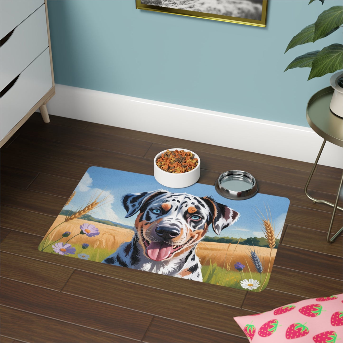 Non-Slip Pet Food Mat – Waterproof Feeding Mat for Dogs