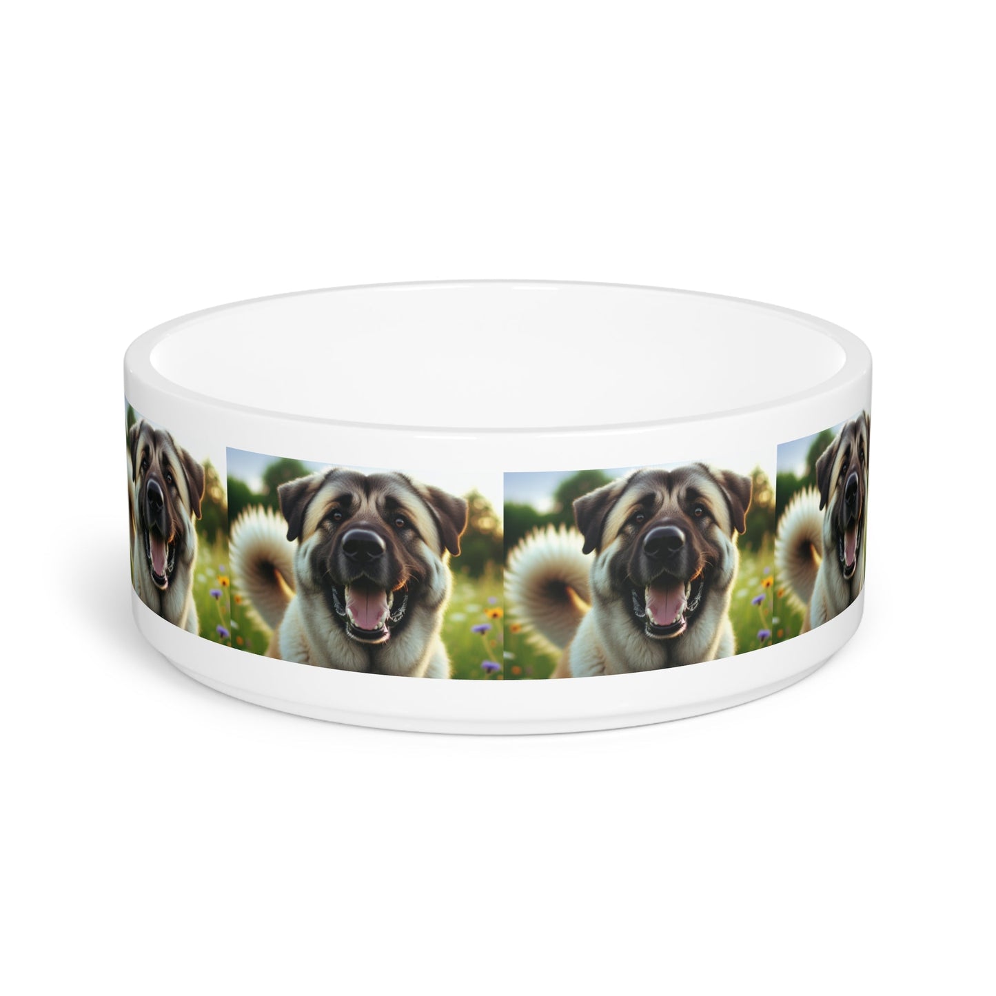 Ceramic Pet Bowl – 16 oz Dog Feeding Bowl