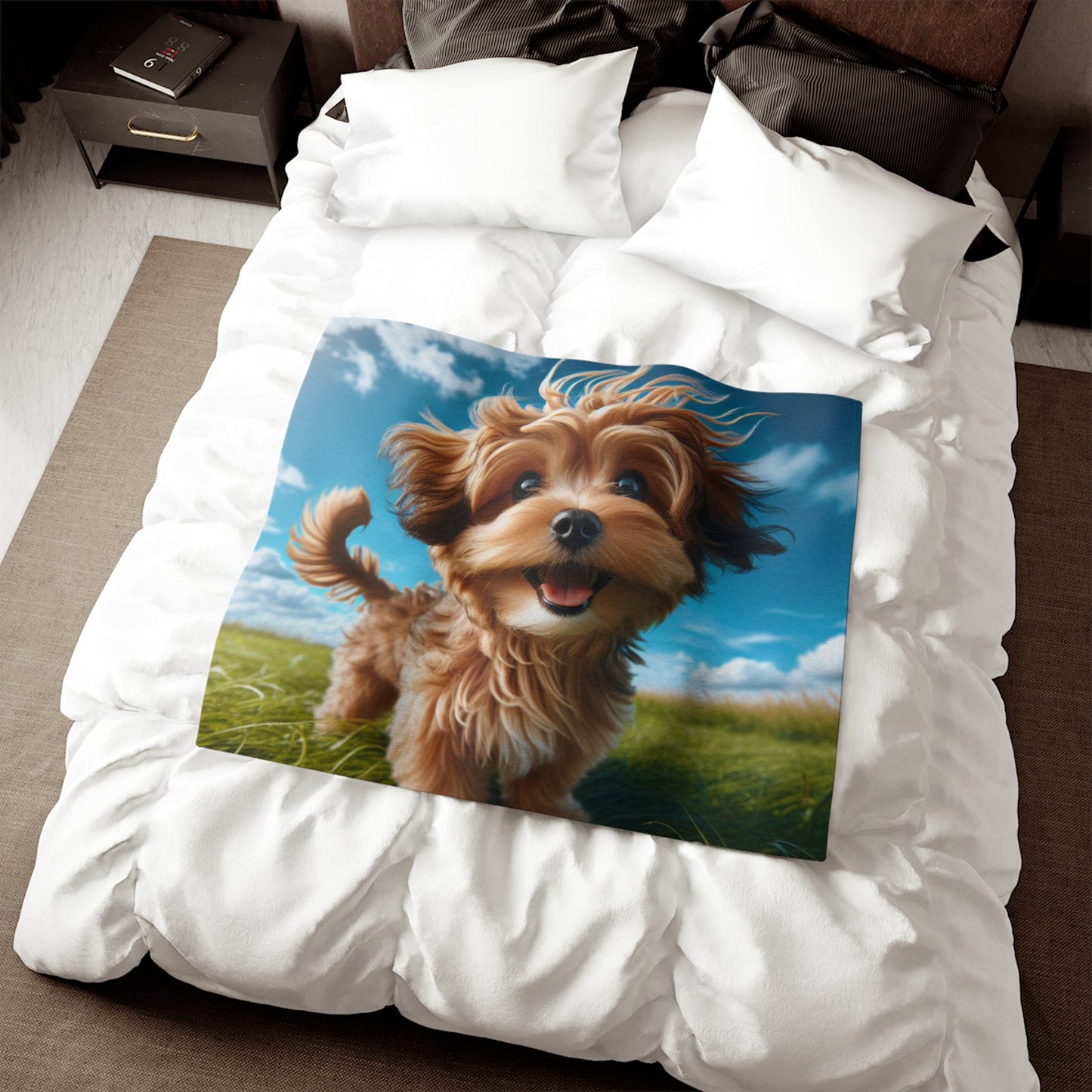 Couverture polaire – Jeté en peluche, 2 options de taille