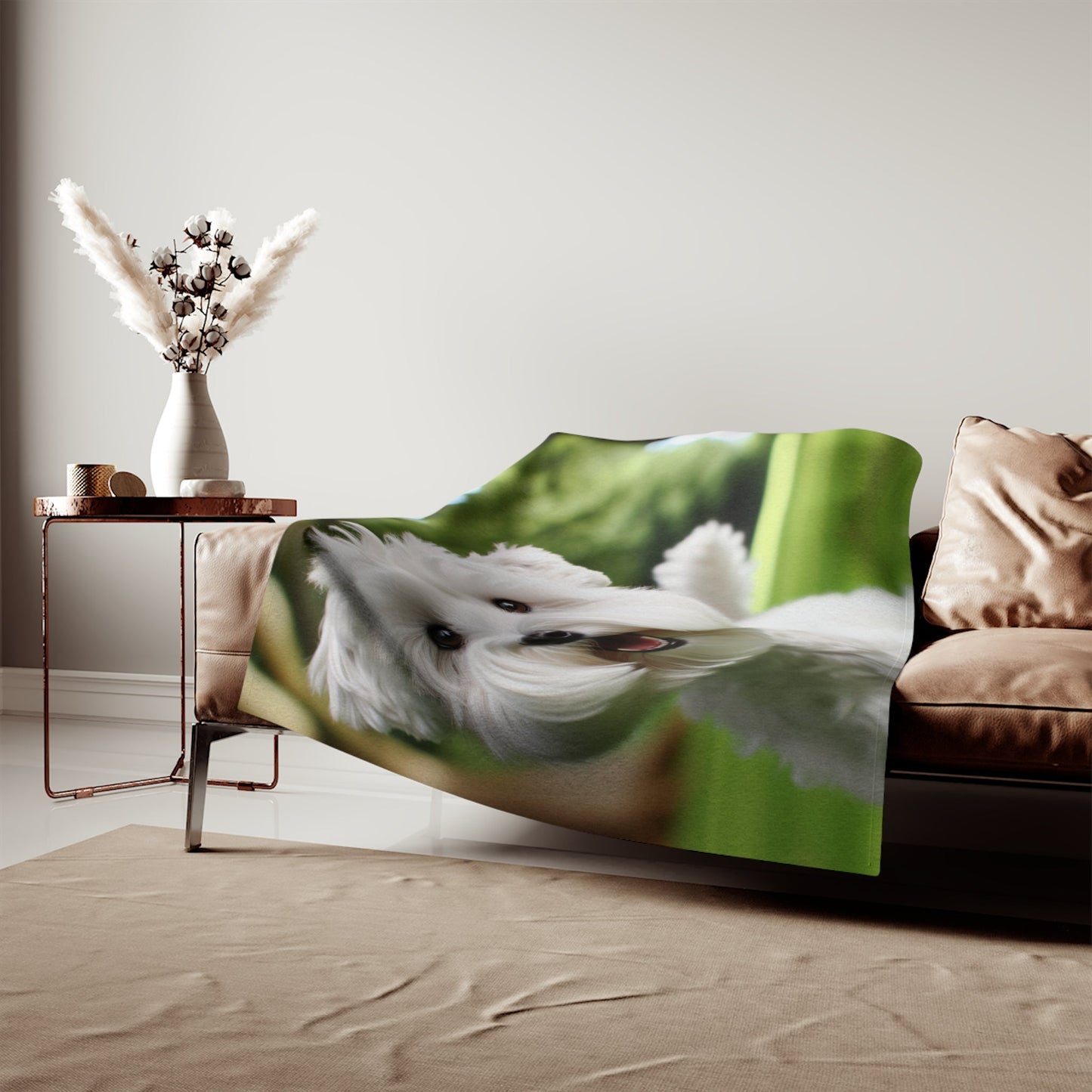 Sweatshirt Blanket – Plush Fleece Throw, 2 Size Options