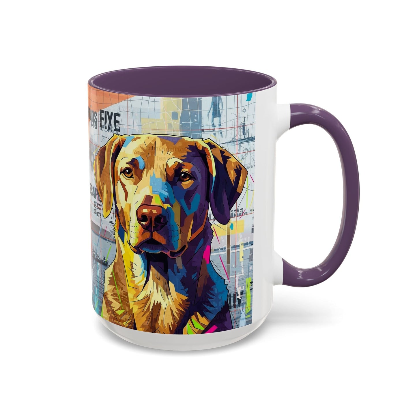 Keramiktasse mit Hunderassen-Motiv – 11 oz & 15 oz