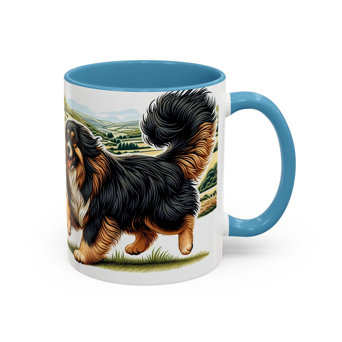 Keramiktasse mit Hunderassen-Motiv – 11 oz & 15 oz