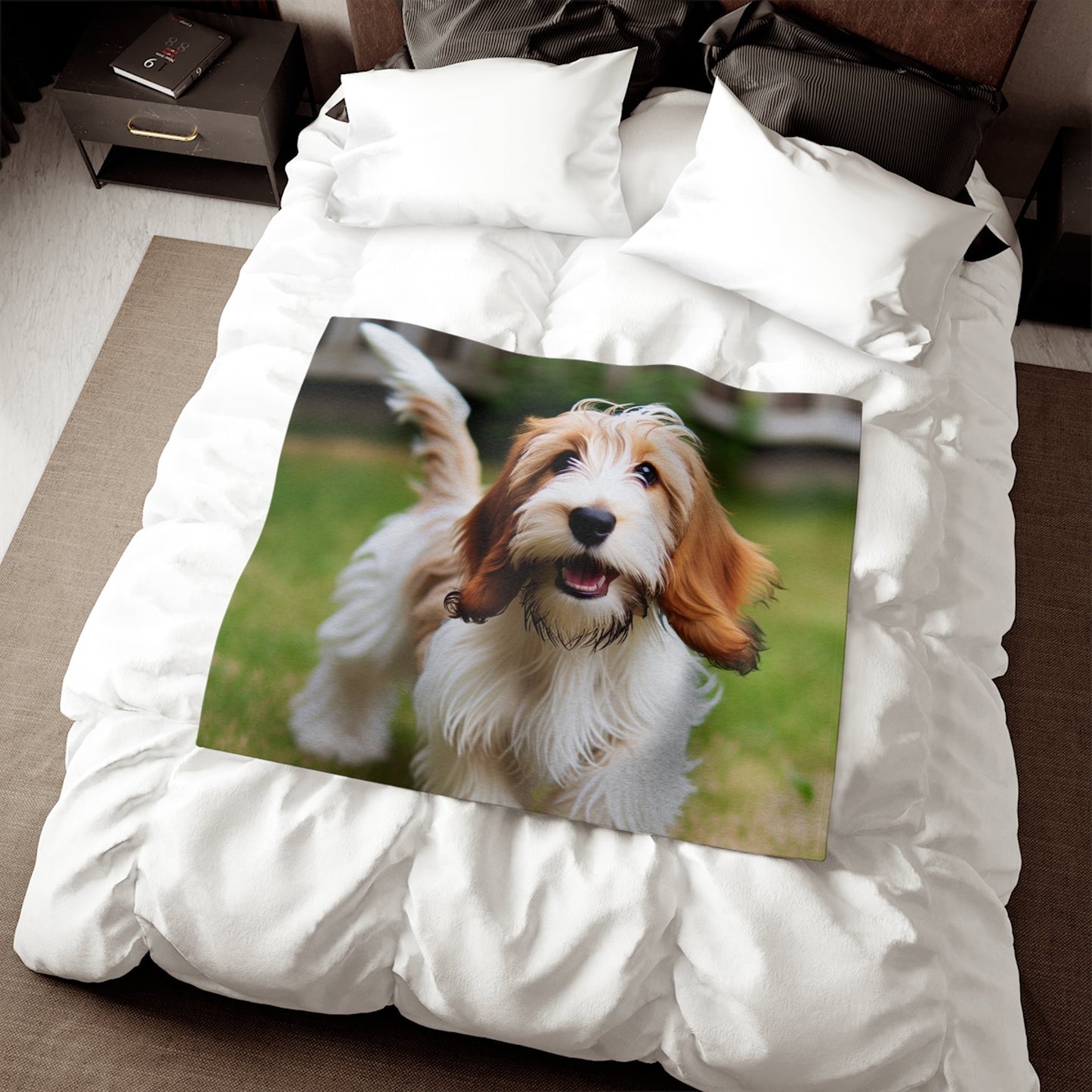 Sweatshirt Blanket – Plush Fleece Throw, 2 Size Options