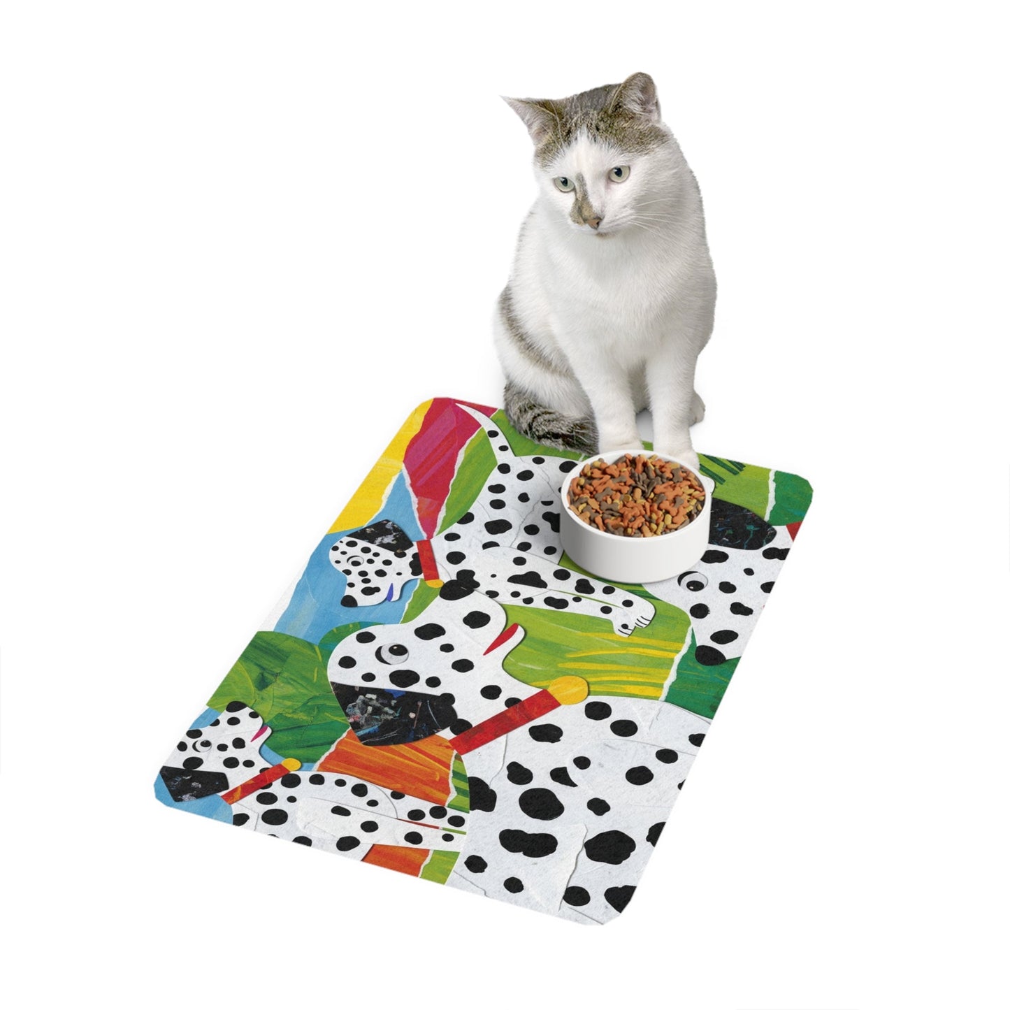 Tapis antidérapant pour animaux de compagnie – Tapis d'alimentation étanche pour chiens