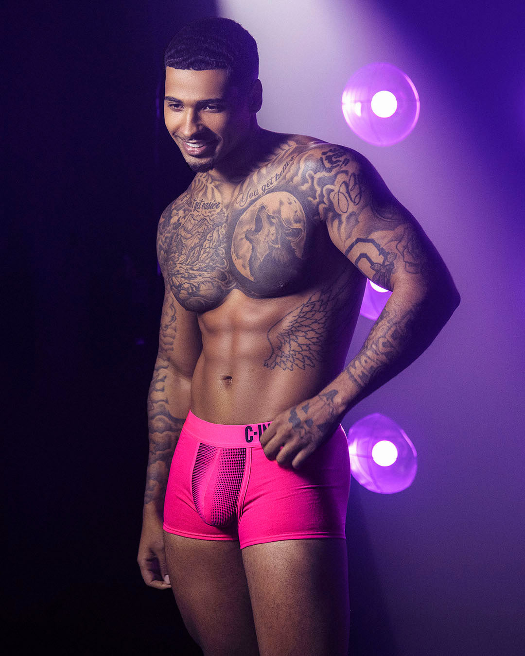 Super Bright Trunk Neon Pink