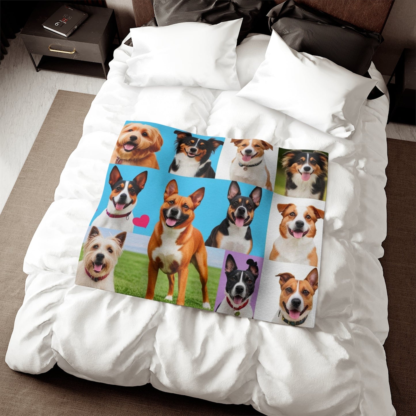 Sweatshirt Blanket – Plush Fleece Throw, 2 Size Options