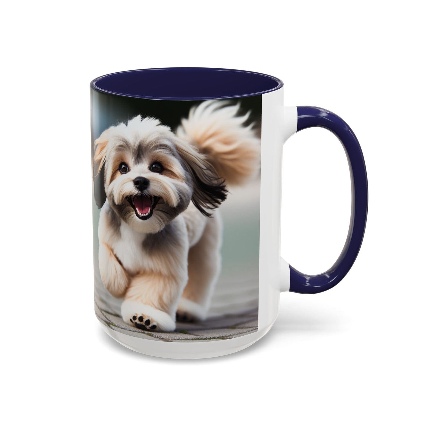Keramiktasse mit Hunderassen-Motiv – 325 ml & 444 ml