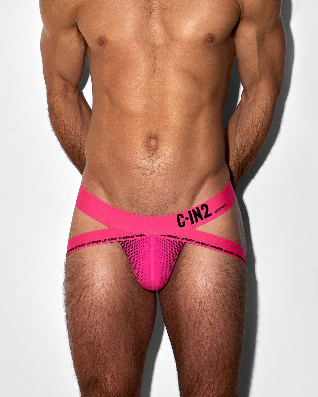 Super Bright Jock Neon Pink