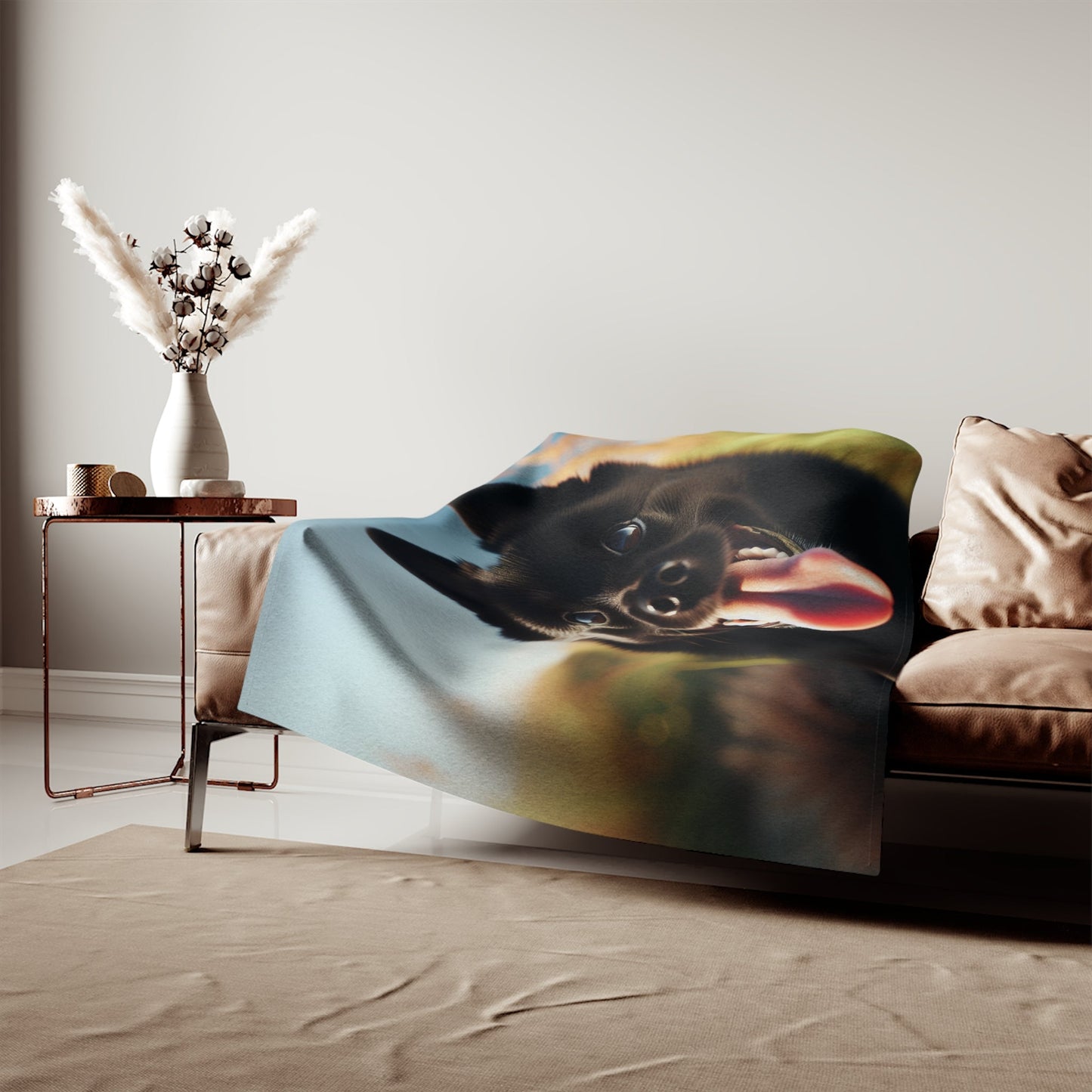 Sweatshirt Blanket – Plush Fleece Throw, 2 Size Options