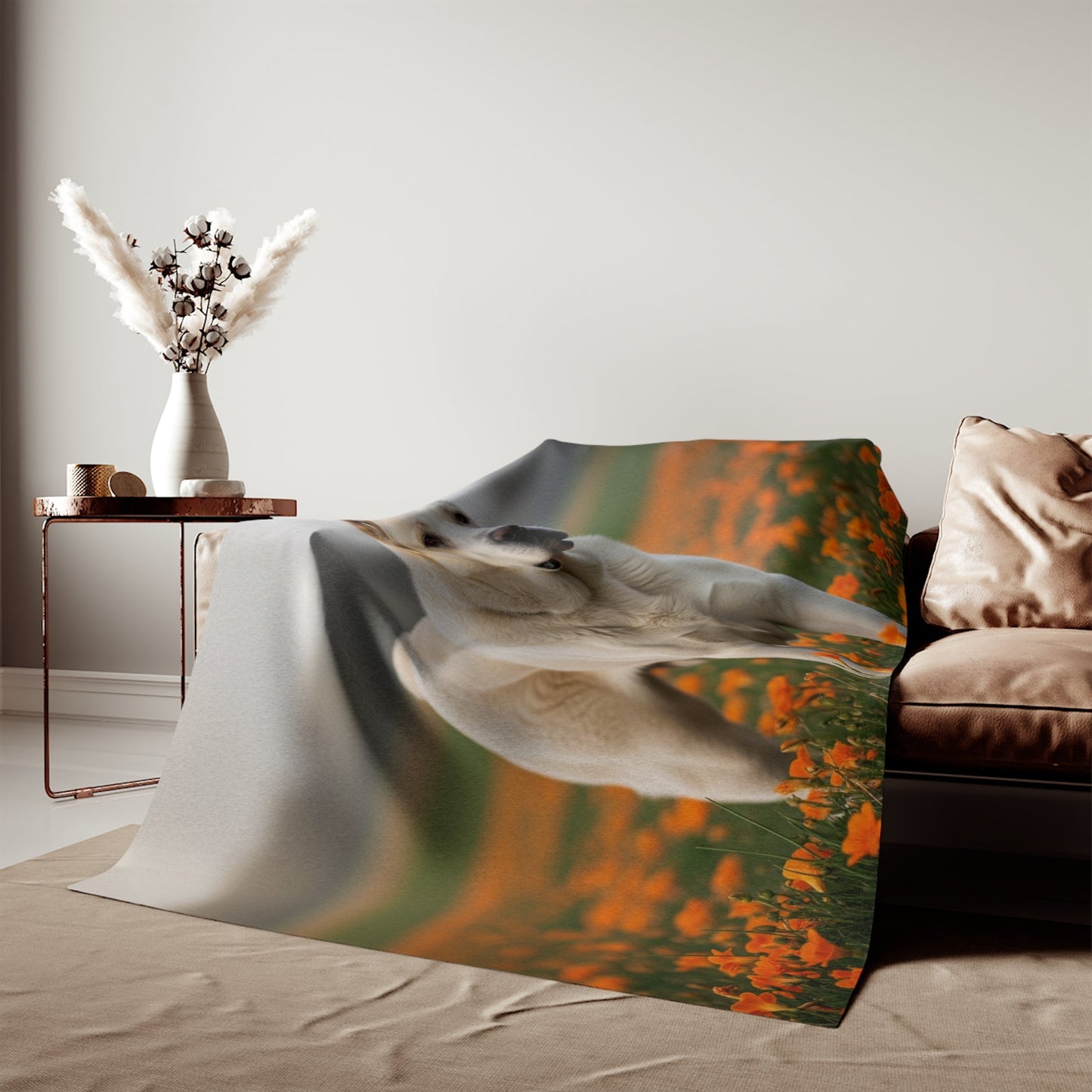 Sweatshirt Blanket – Plush Fleece Throw, 2 Size Options