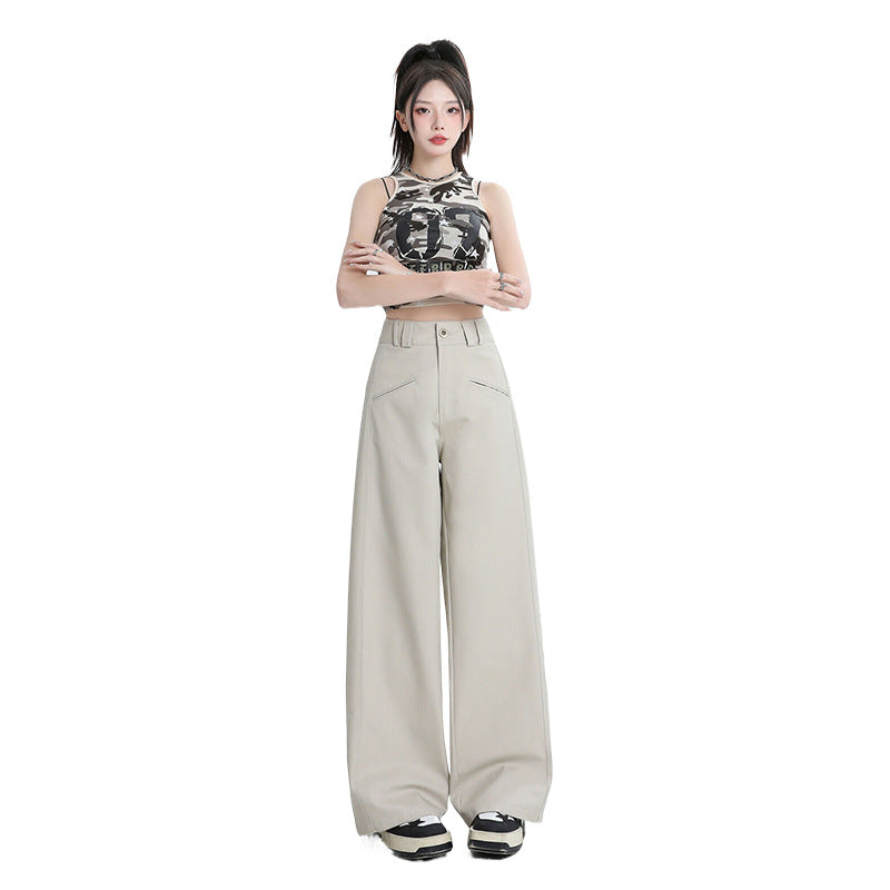 Fashion Personality Wide-leg Casual Pants Women