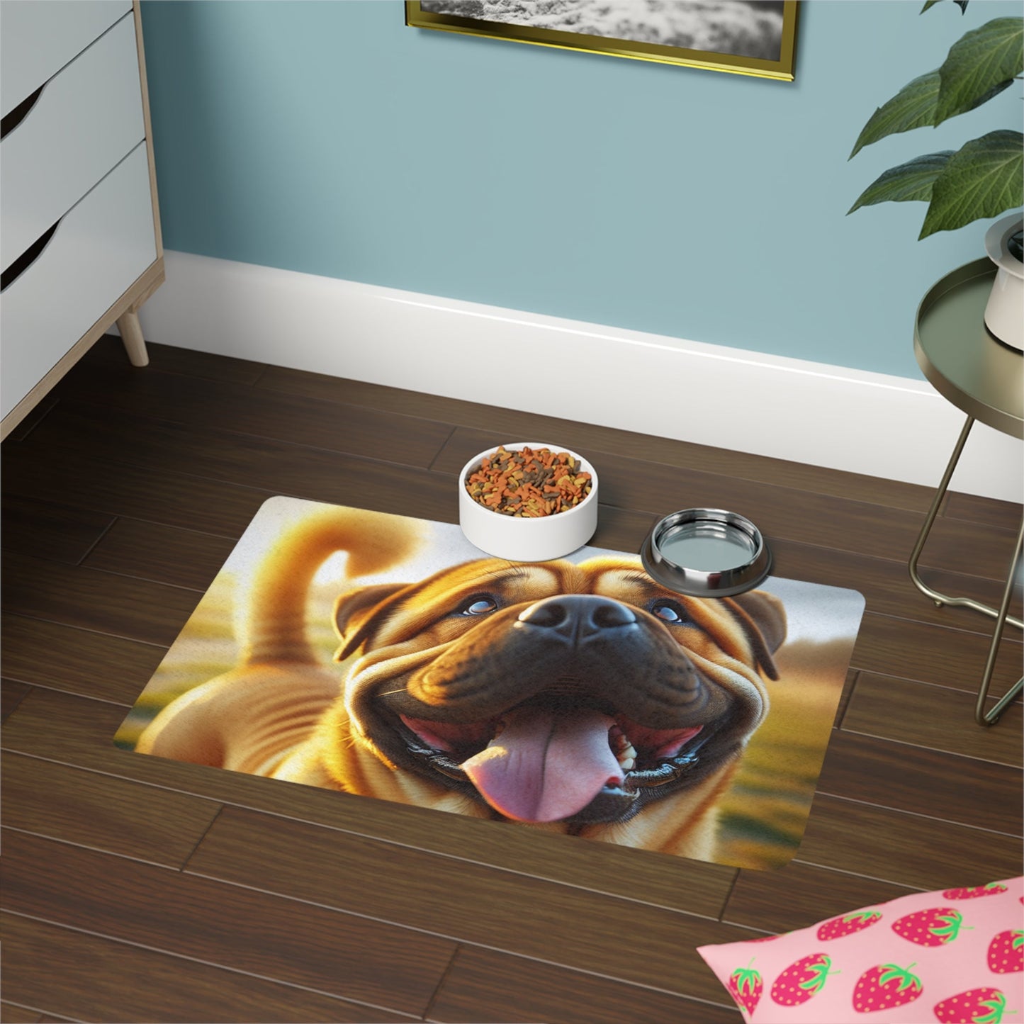 Non-Slip Pet Food Mat – Waterproof Feeding Mat for Dogs