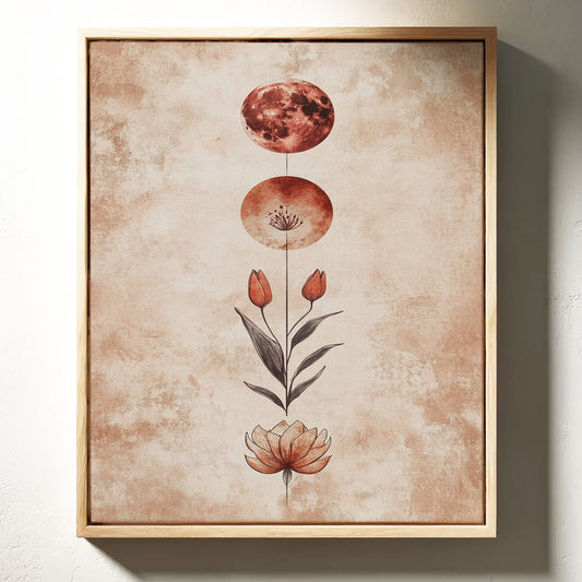 Blood Moon and Blooming Spirit