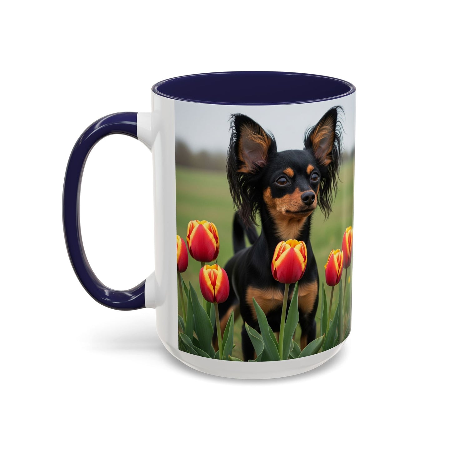 Keramiktasse mit Hunderassen-Motiv – 325 ml & 440 ml
