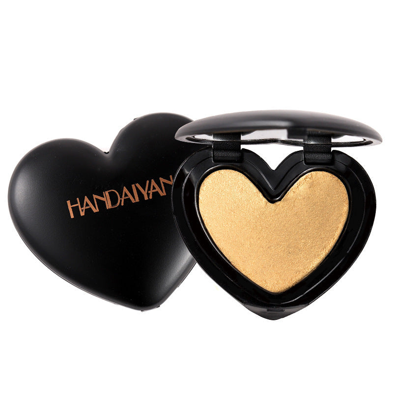 Gold Glow Palette: Face Contour & Highlighter with Shimmer Bronze Powder