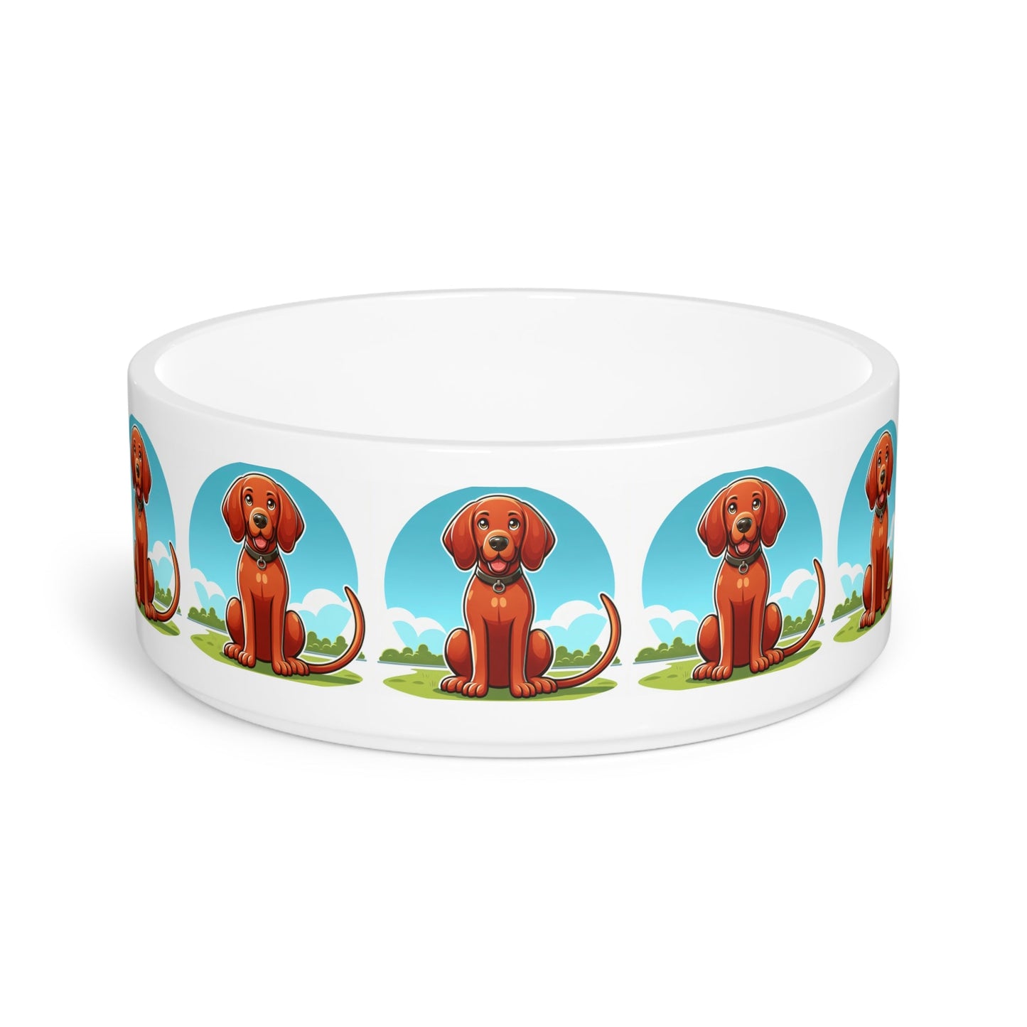 Ceramic Pet Bowl – 16 oz Dog Feeding Bowl