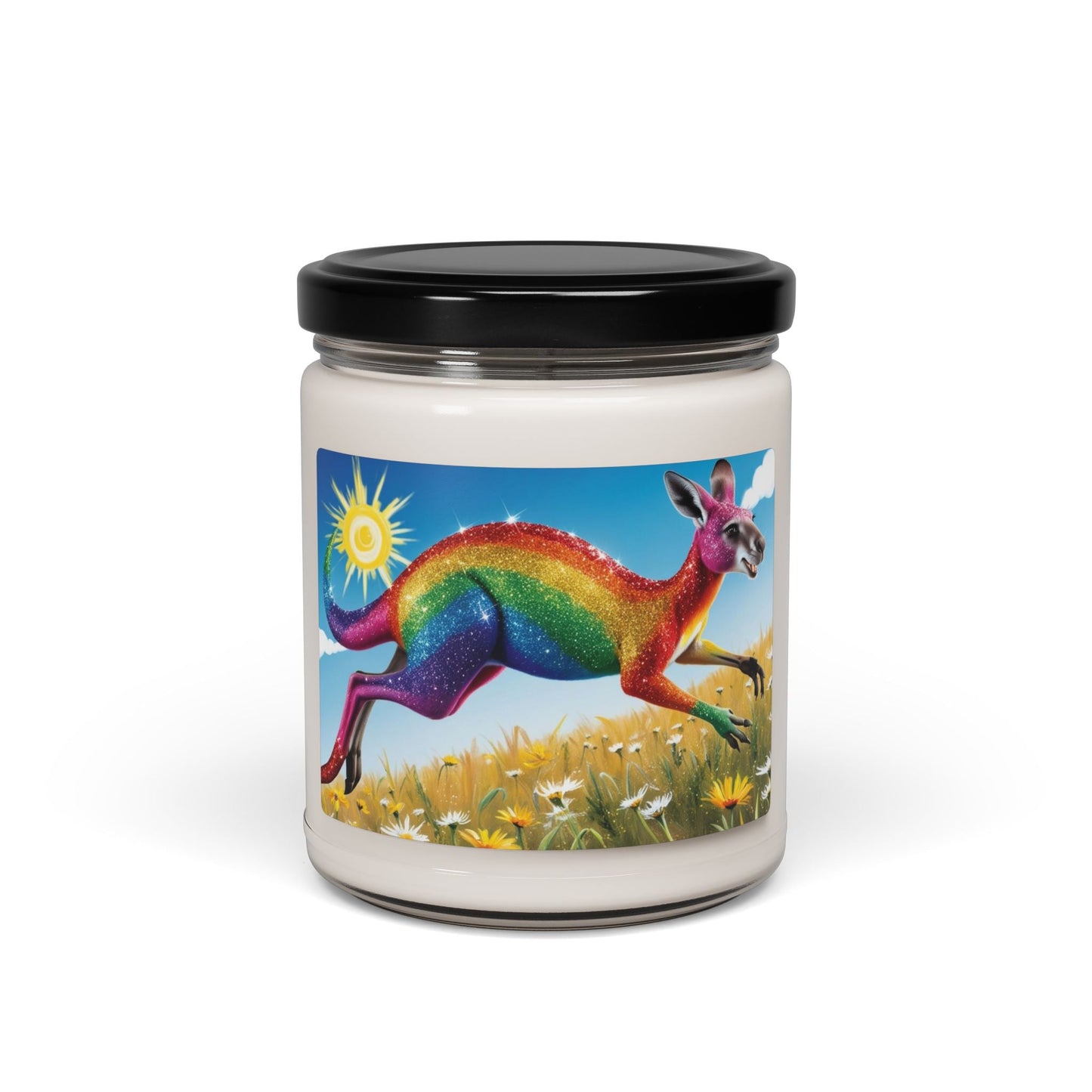 Bougie en cire de soja – Bougie parfumée en pot