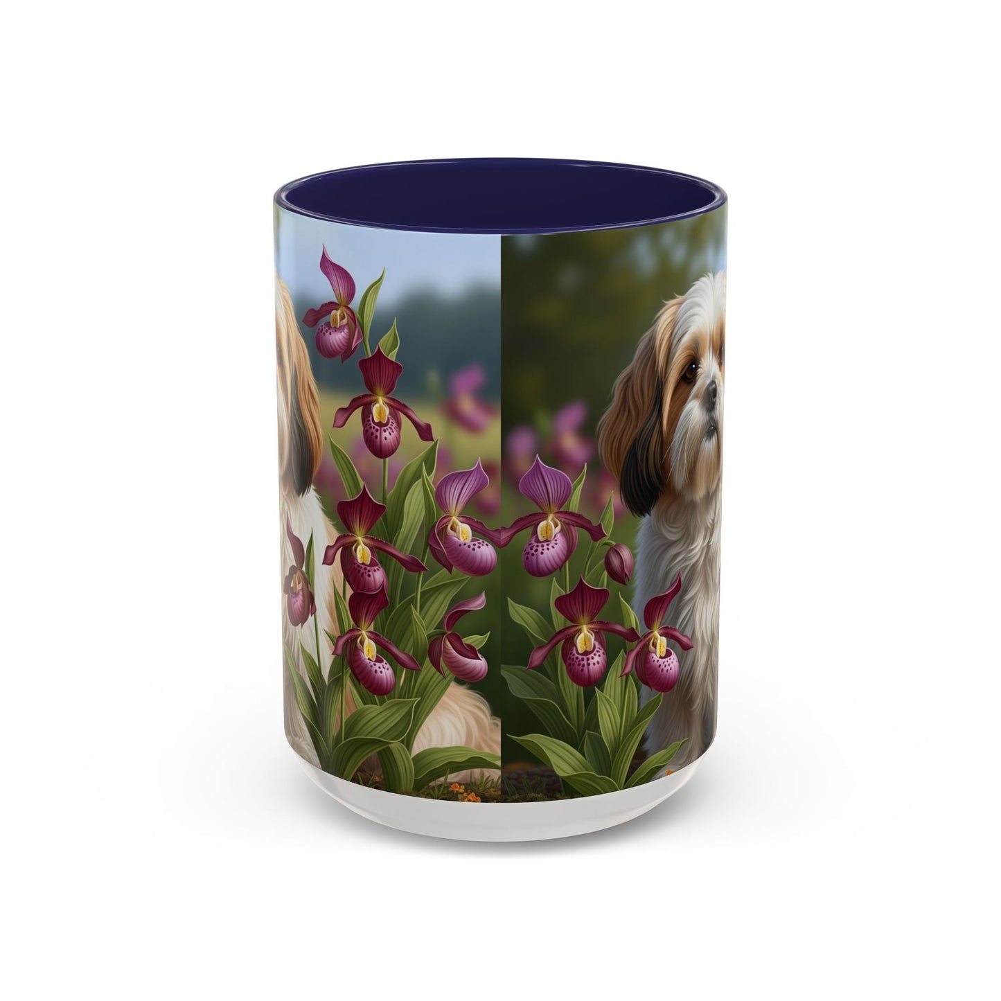 Keramiktasse mit Hunderassen-Motiv – 11 oz & 15 oz