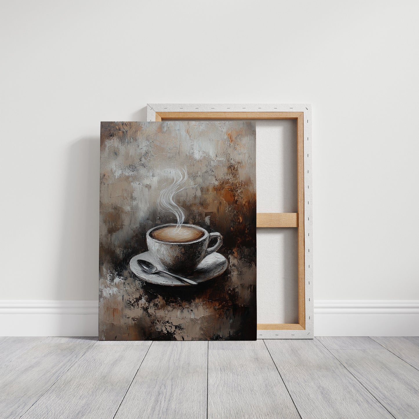 Braises dans une tasse tranquille