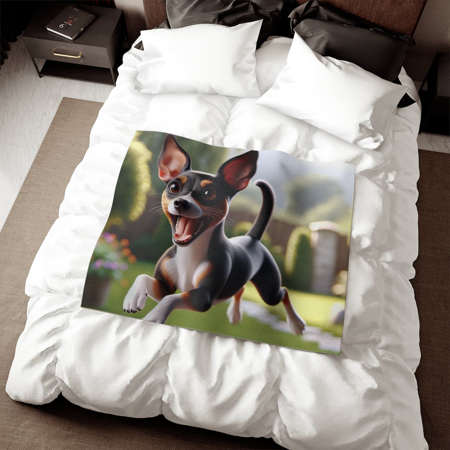 Sweatshirt Blanket – Plush Fleece Throw, 2 Size Options
