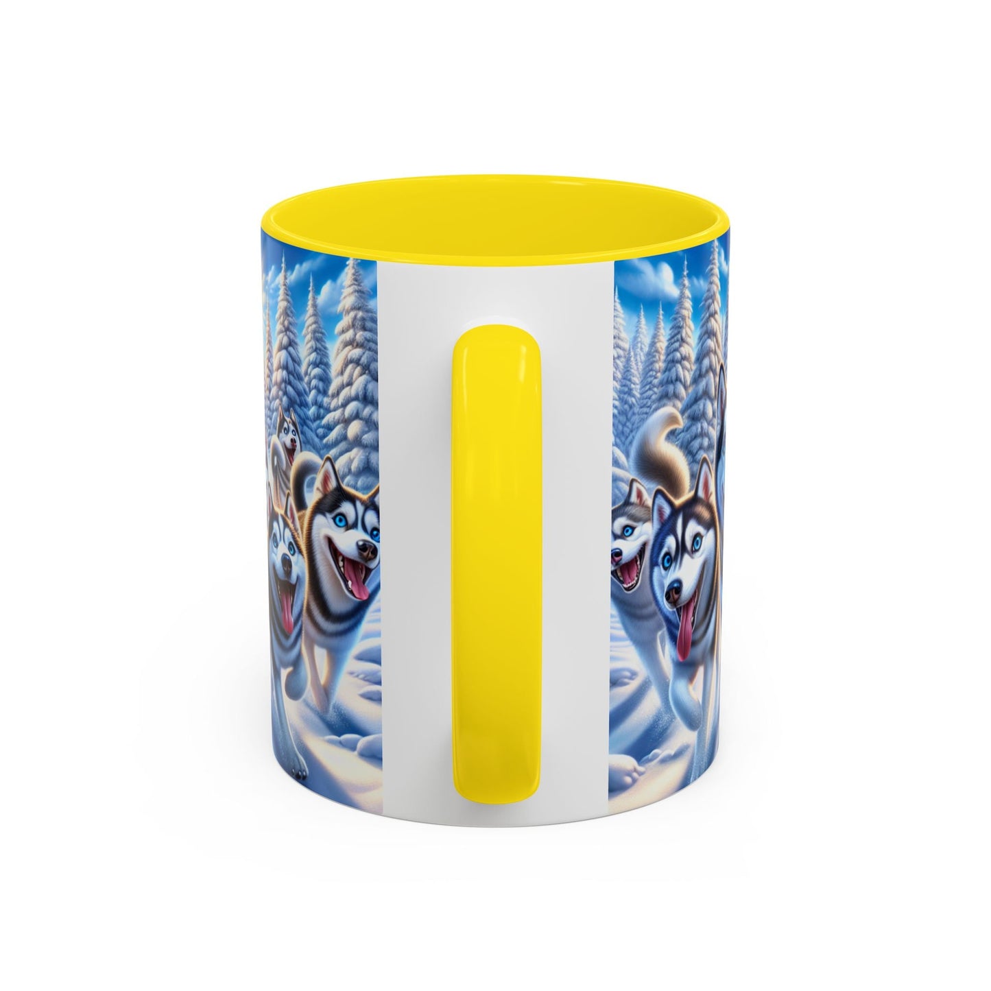 Keramiktasse mit Hunderassen-Motiv – 11 oz & 15 oz