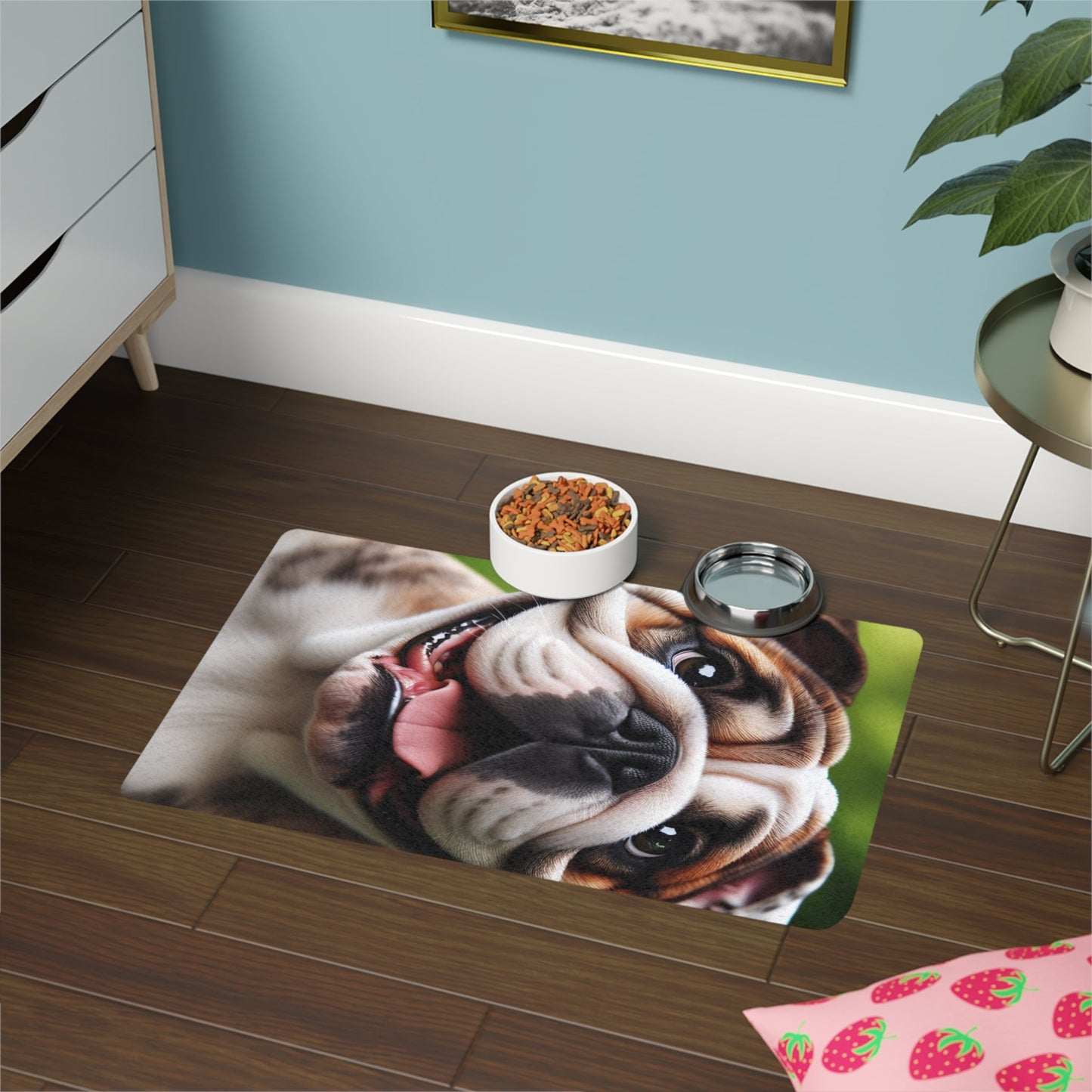 Non-Slip Pet Food Mat – Waterproof Feeding Mat for Dogs