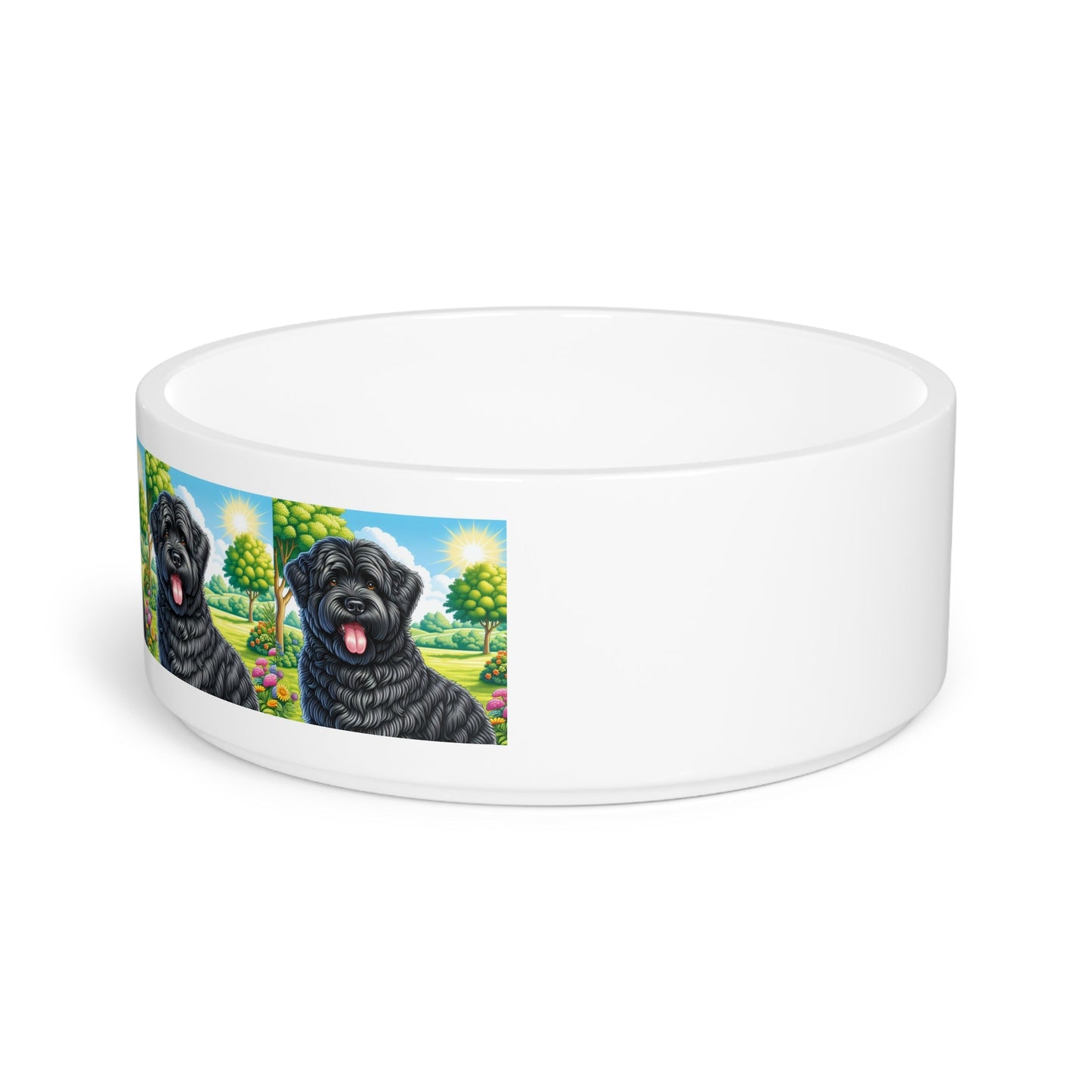 Ceramic Pet Bowl – 16 oz Dog Feeding Bowl