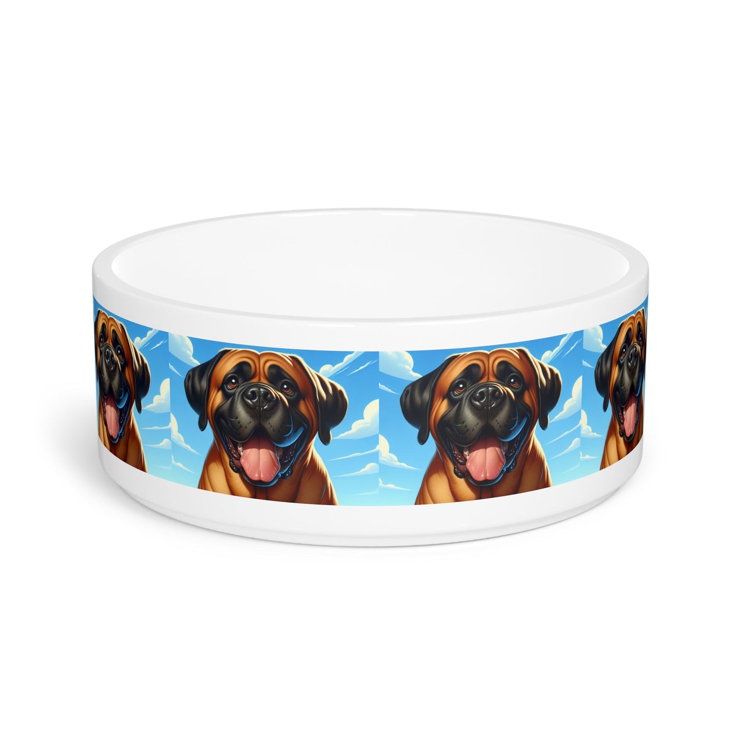 Ceramic Pet Bowl – 16 oz Dog Feeding Bowl