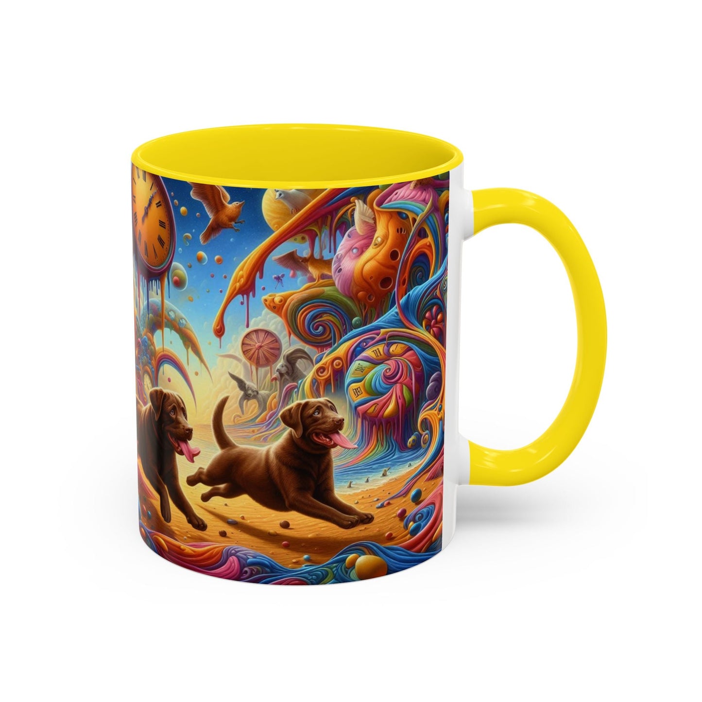 Keramiktasse mit Hunderassen-Motiv – 11 oz & 15 oz