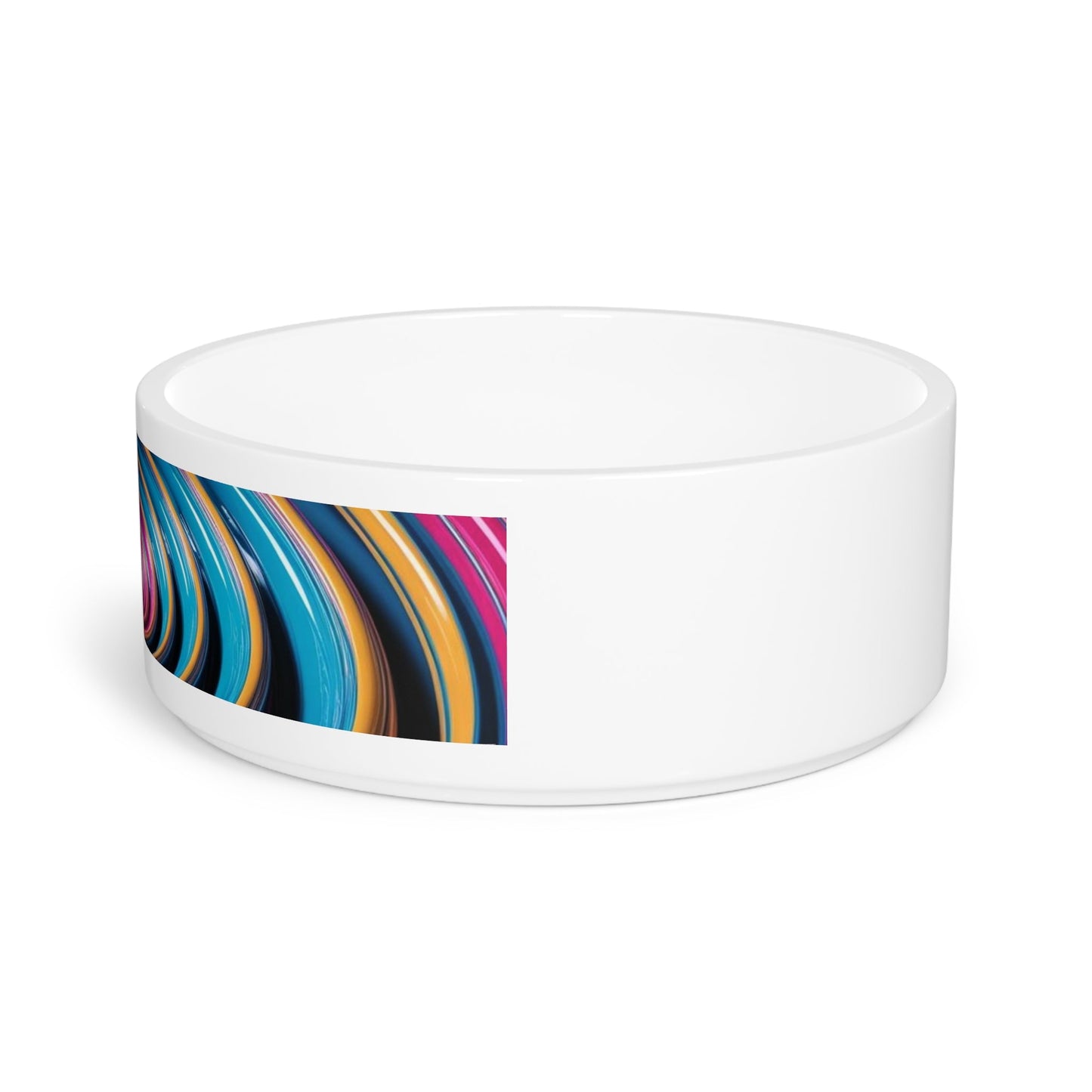 Ceramic Pet Bowl – 16 oz Dog Feeding Bowl