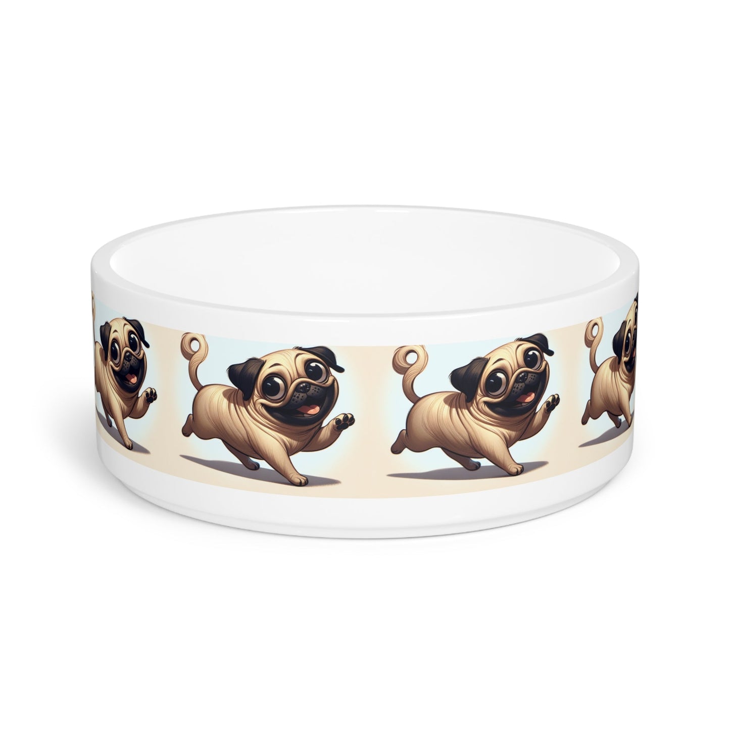 Ceramic Pet Bowl – 16 oz Dog Feeding Bowl