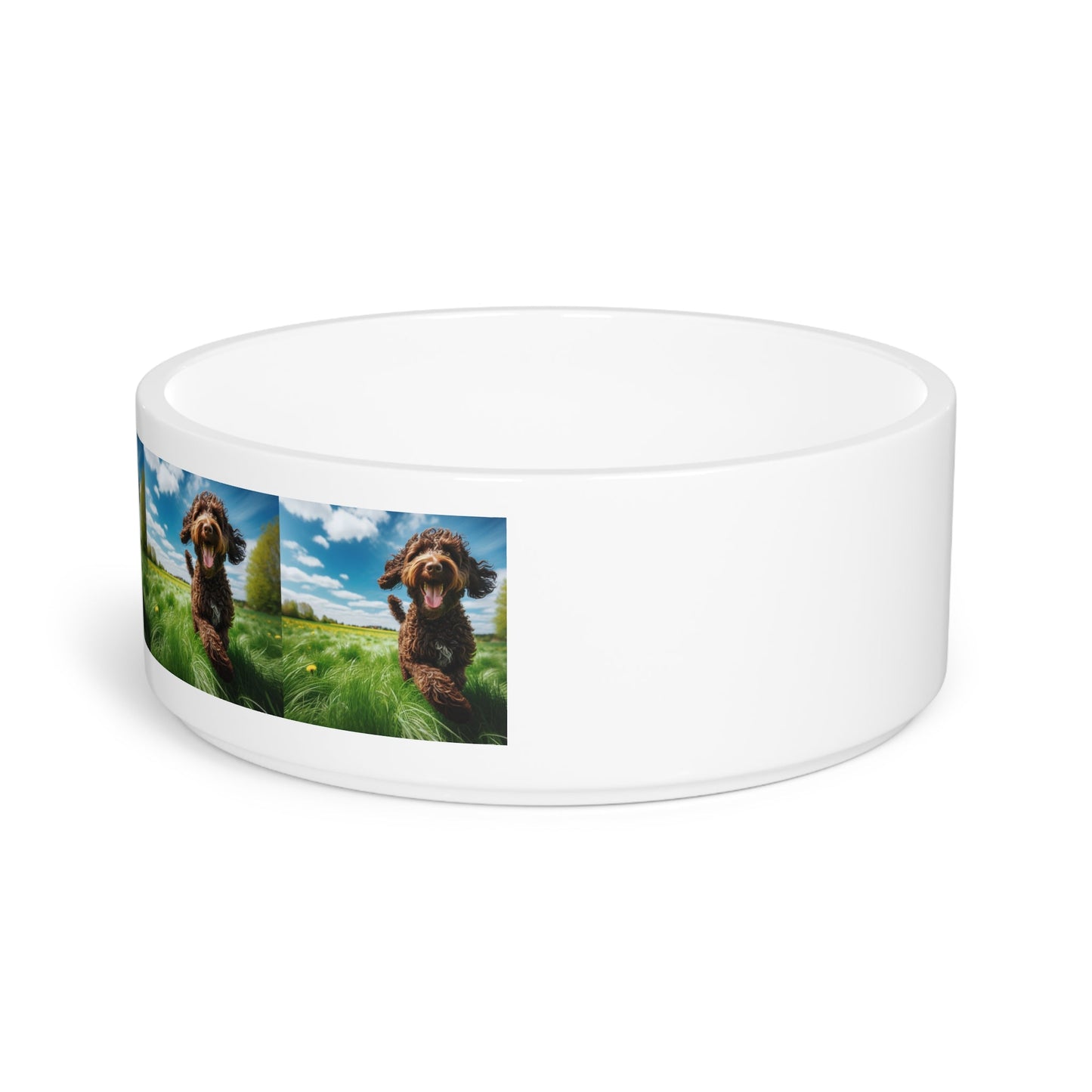 Ceramic Pet Bowl – 16 oz Dog Feeding Bowl