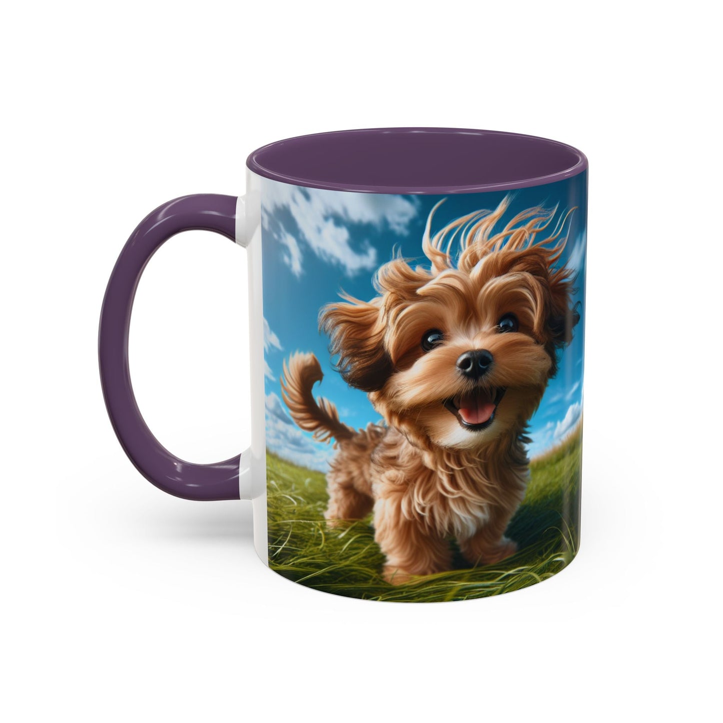 Keramiktasse mit Hunderassen-Motiv – 11 oz & 15 oz