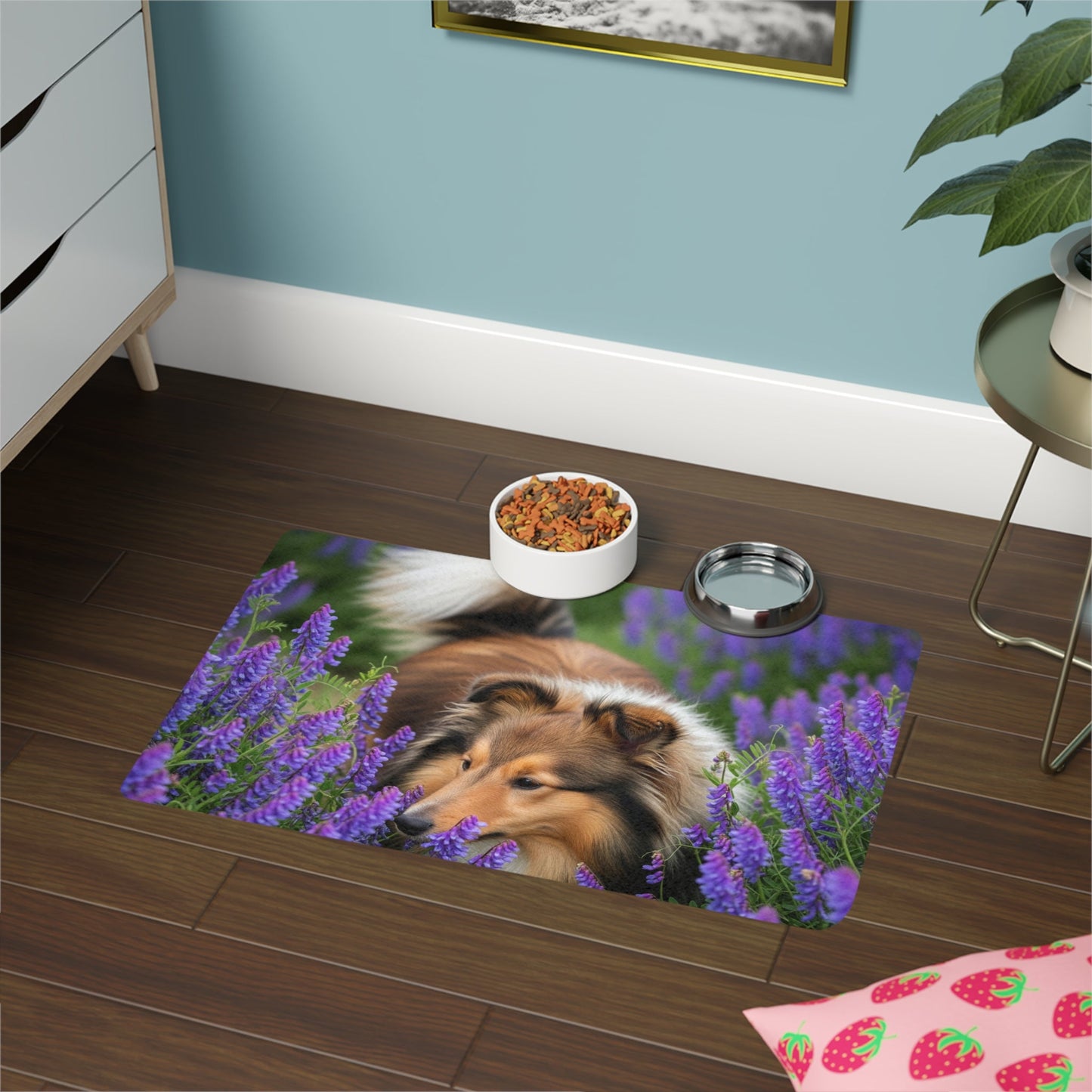Non-Slip Pet Food Mat – Waterproof Feeding Mat for Dogs
