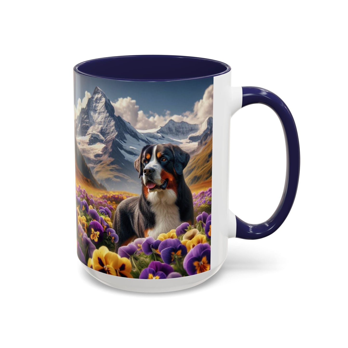 Keramiktasse mit Hunderassen-Motiv – 11 oz & 15 oz
