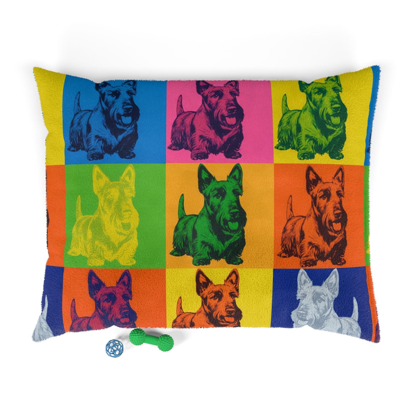 Haustierbett – Plüsch-Hundebett, 3 Größenoptionen
