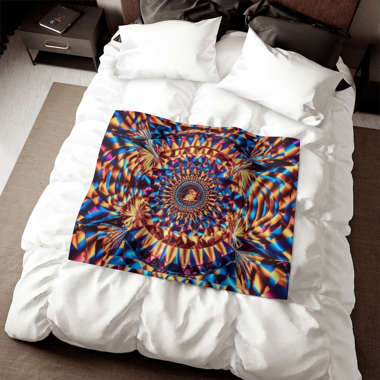 Sweatshirt Blanket – Plush Fleece Throw, 2 Size Options