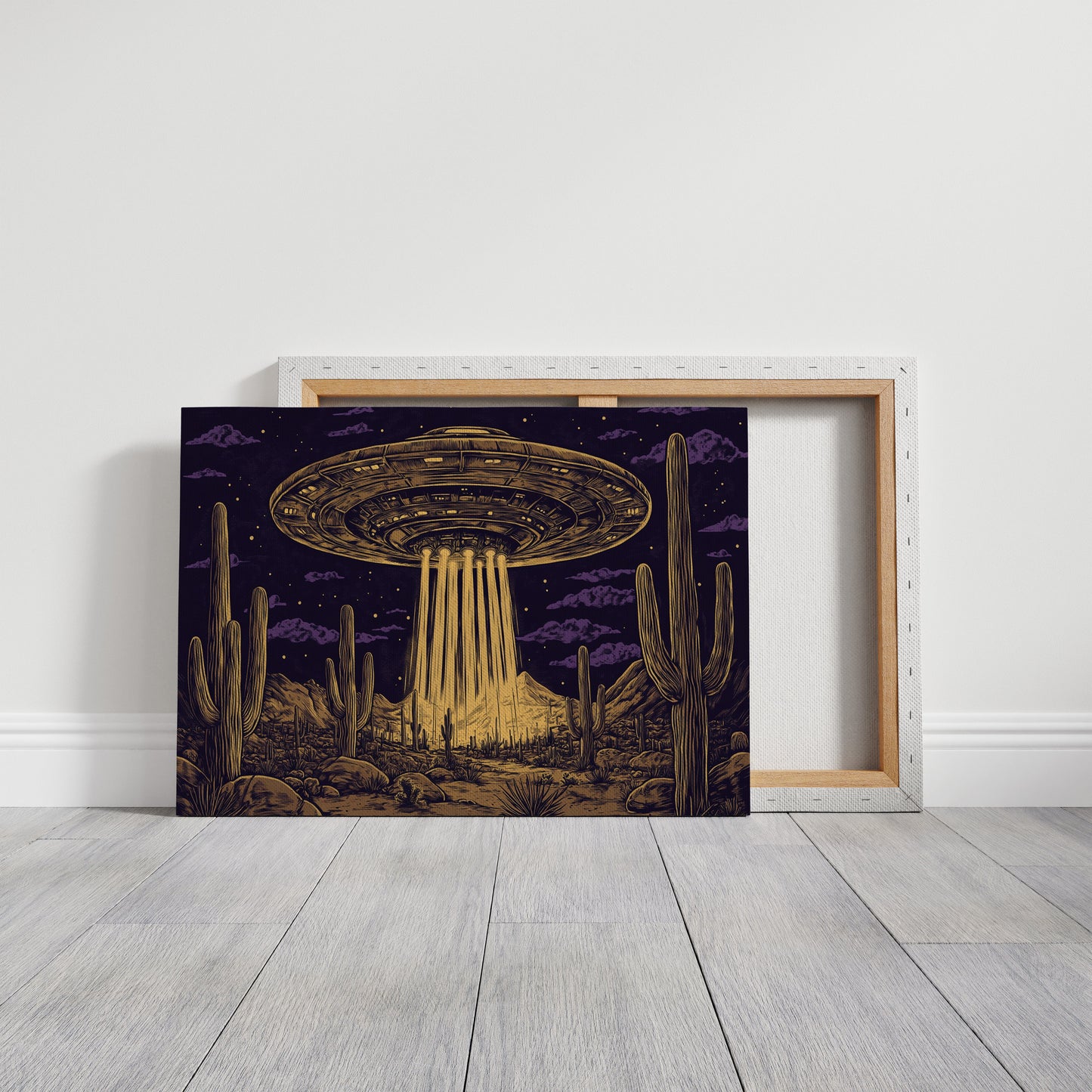 La dernière lumière dans le canyon