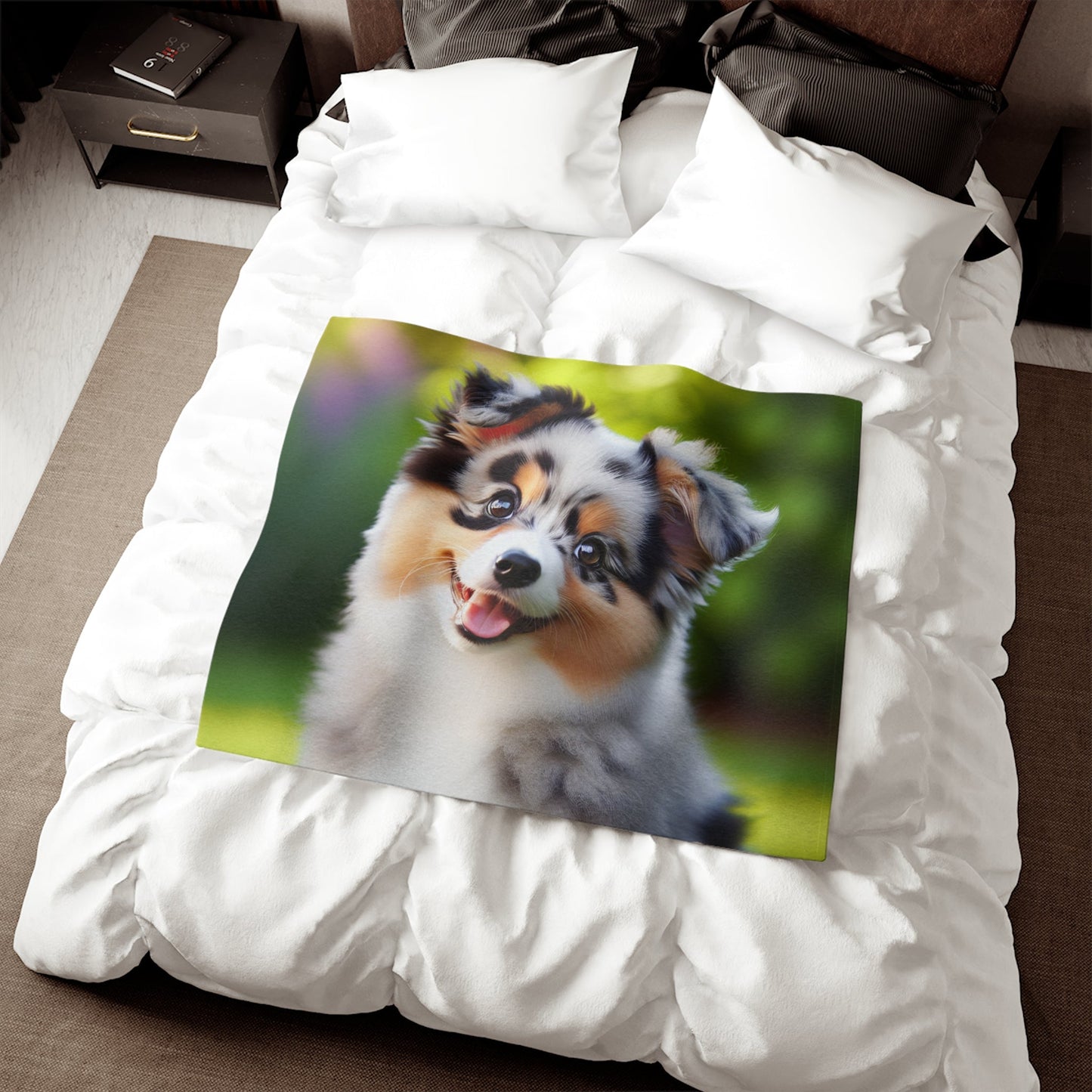 Sweatshirt Blanket – Plush Fleece Throw, 2 Size Options