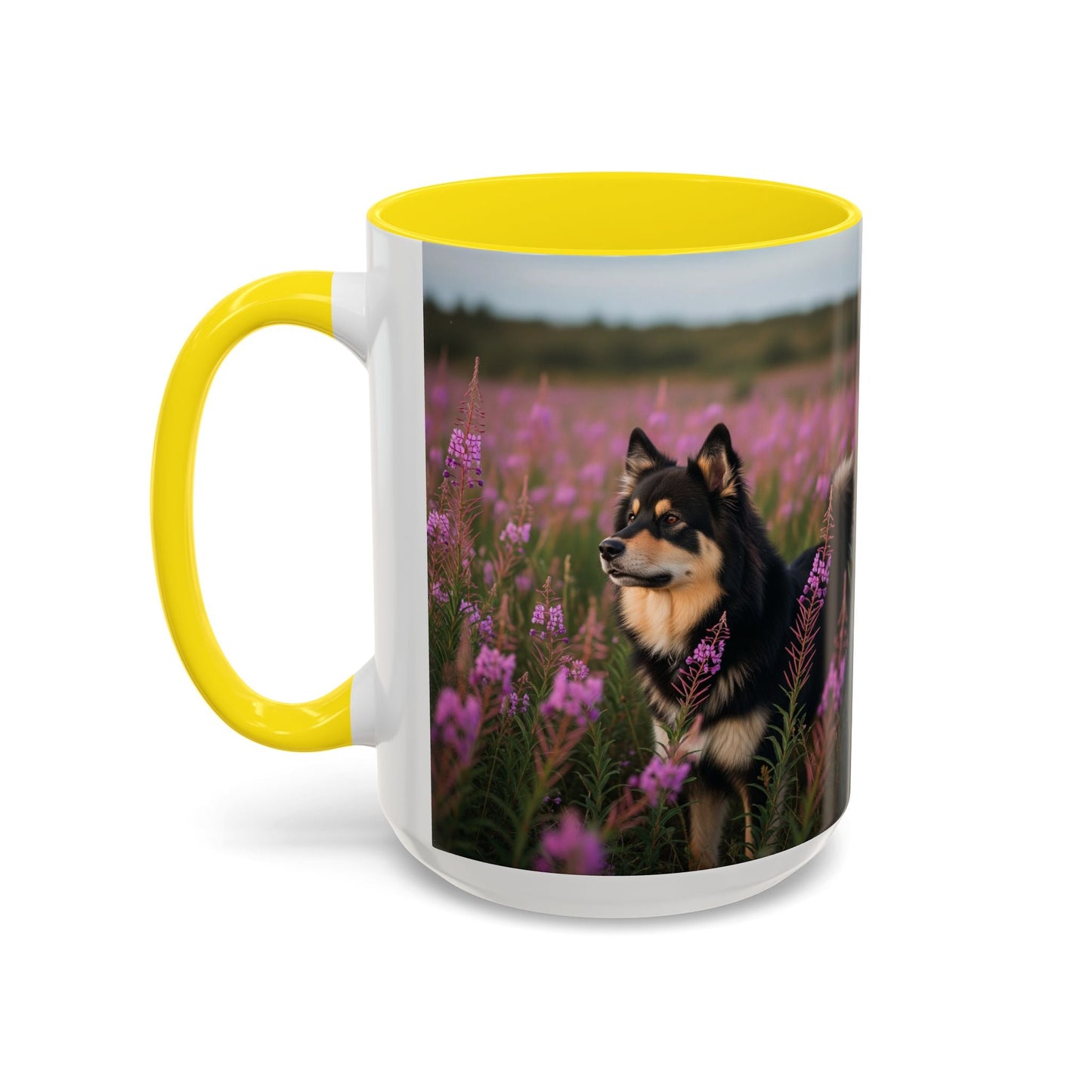 Keramiktasse mit Hunderassen-Motiv – 11 oz & 15 oz