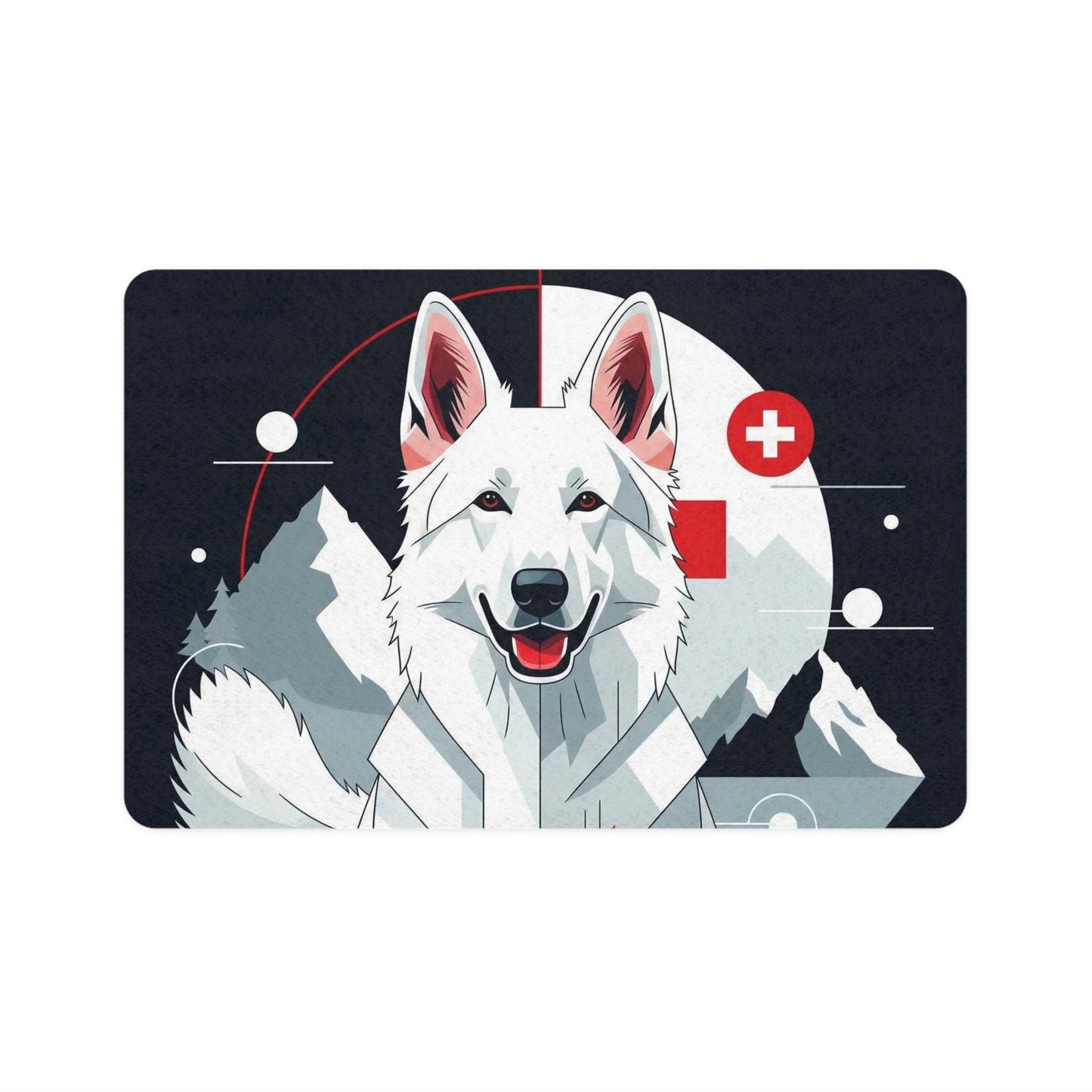 Tapis antidérapant pour animaux de compagnie – Tapis d'alimentation étanche pour chiens
