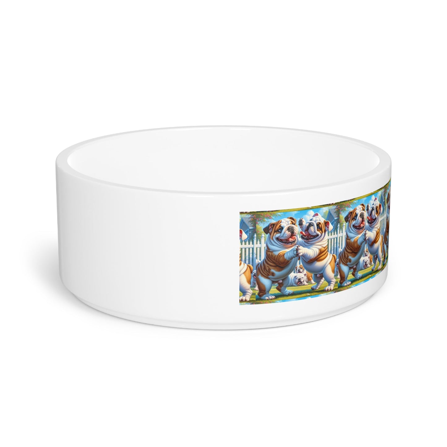 Ceramic Pet Bowl – 16 oz Dog Feeding Bowl
