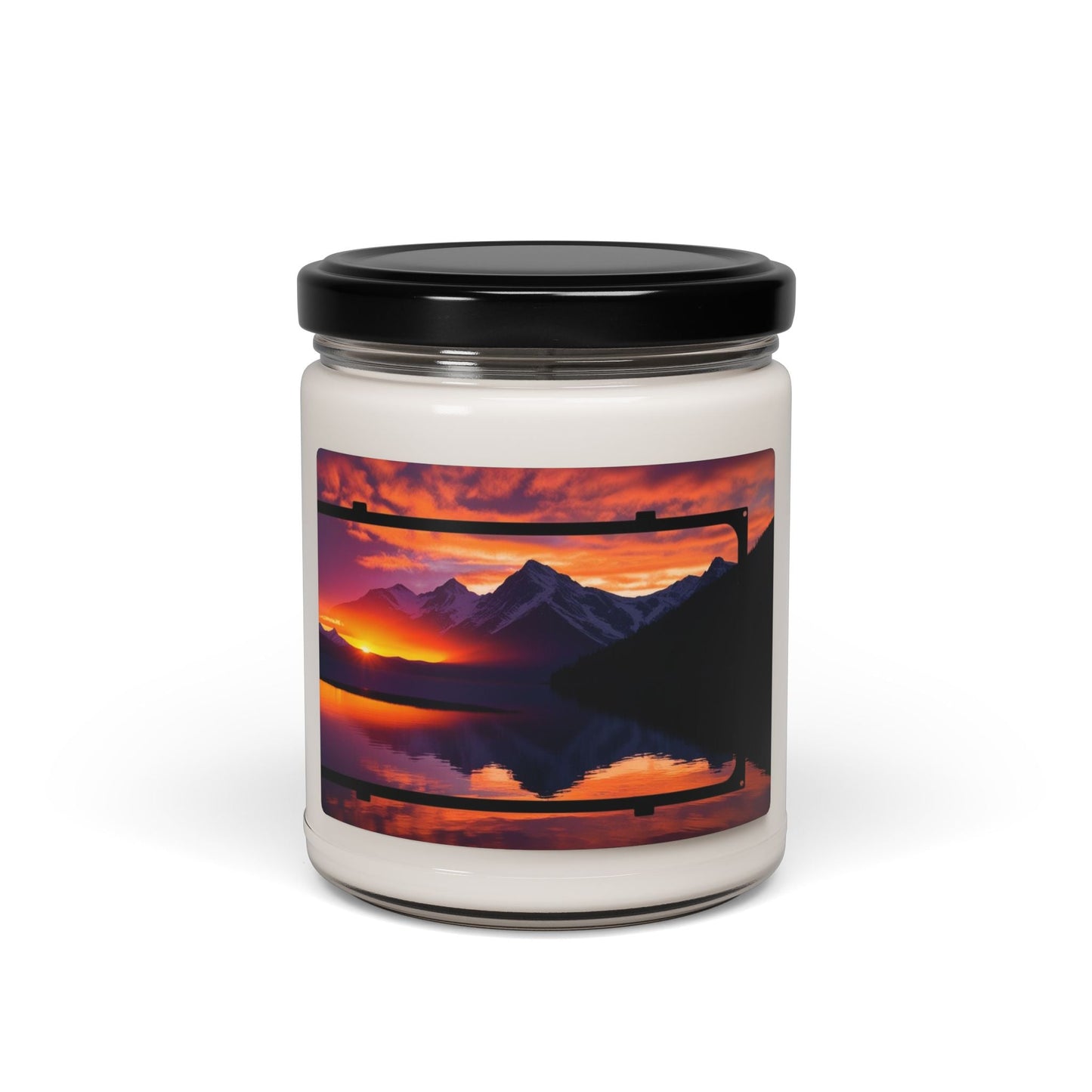 Bougie parfumée en cire de soja – Pot en verre