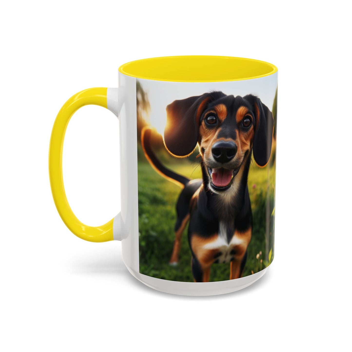 Keramiktasse mit Hunderassen-Motiv – 11 oz & 15 oz