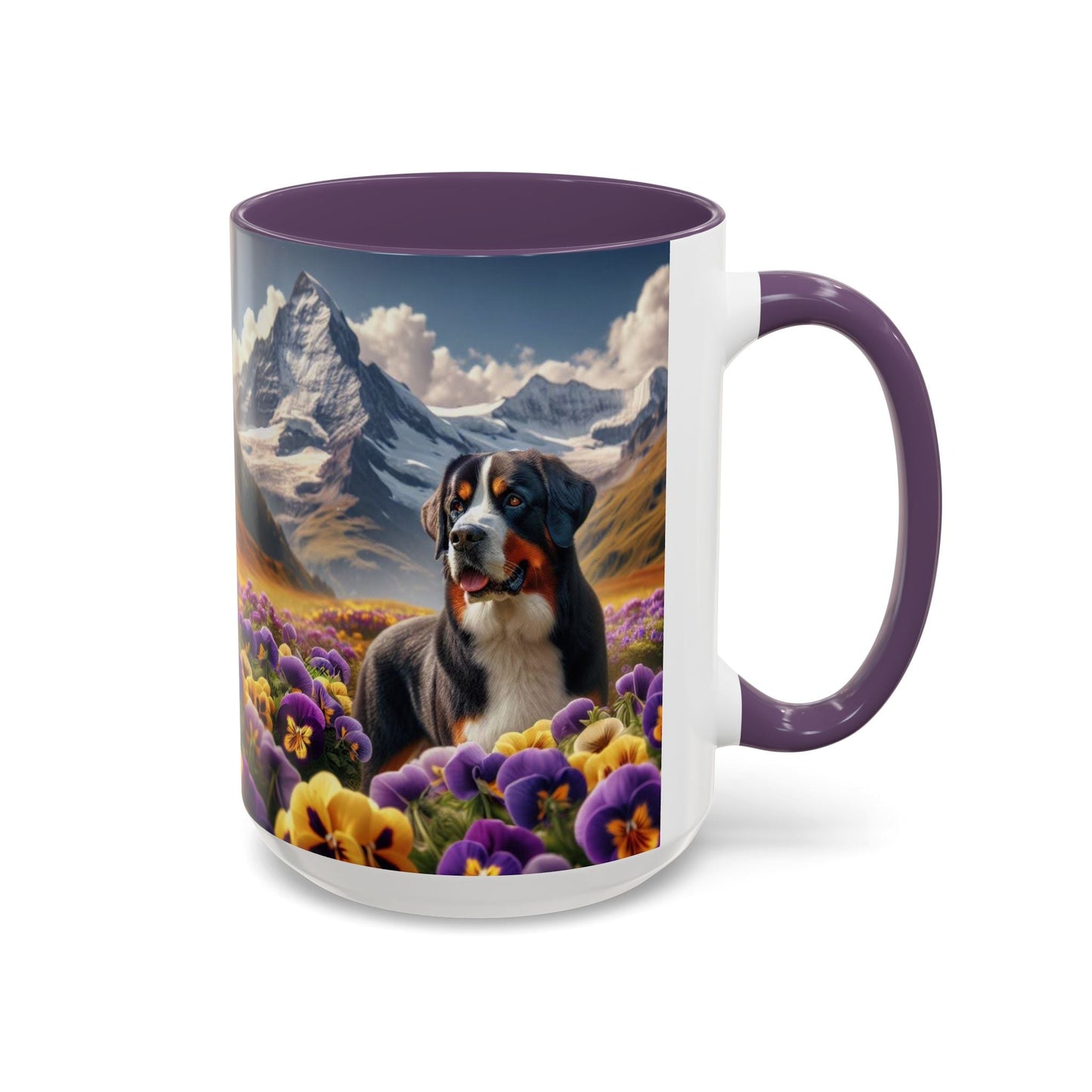 Keramiktasse mit Hunderassen-Motiv – 11 oz & 15 oz