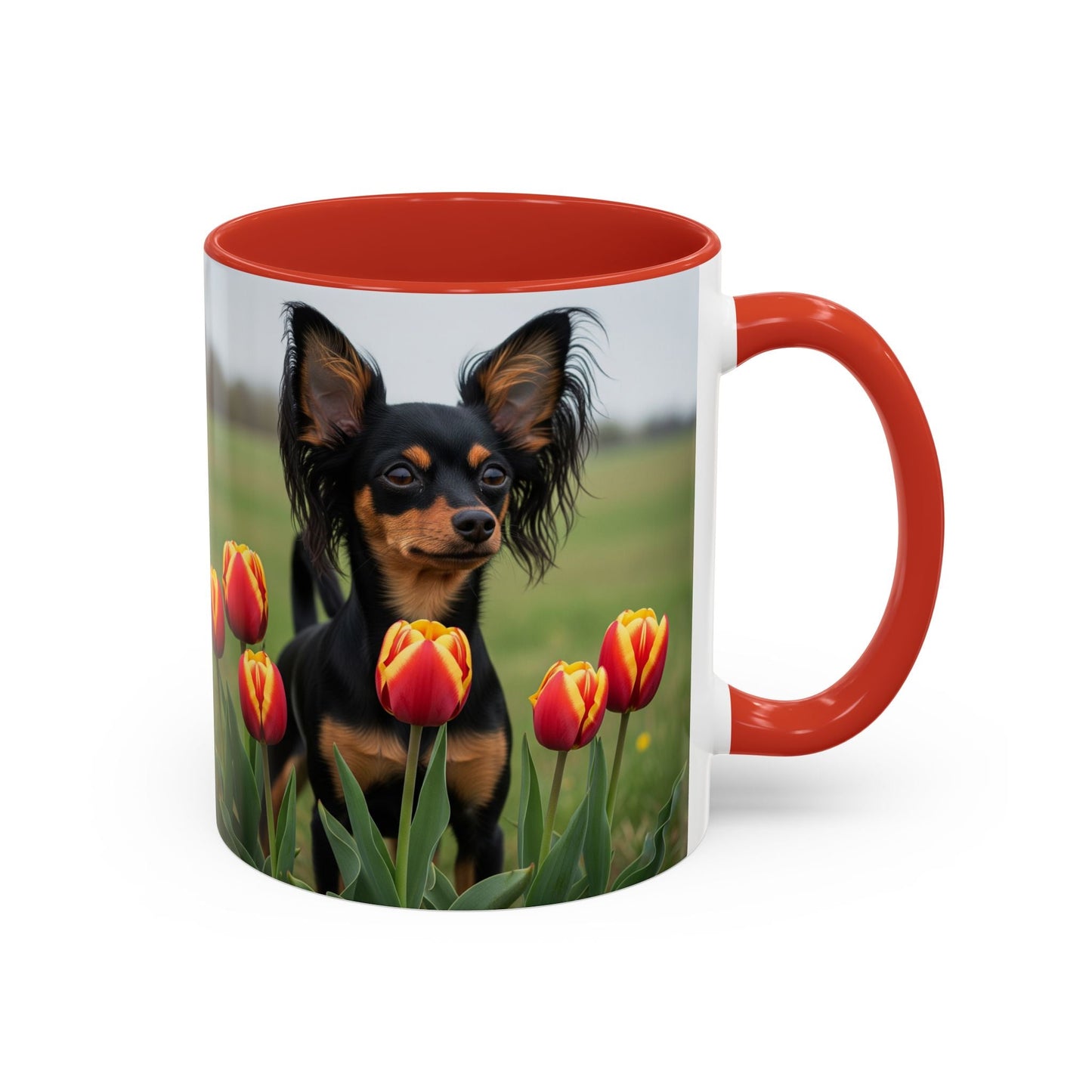 Keramiktasse mit Hunderassen-Motiv – 325 ml & 440 ml